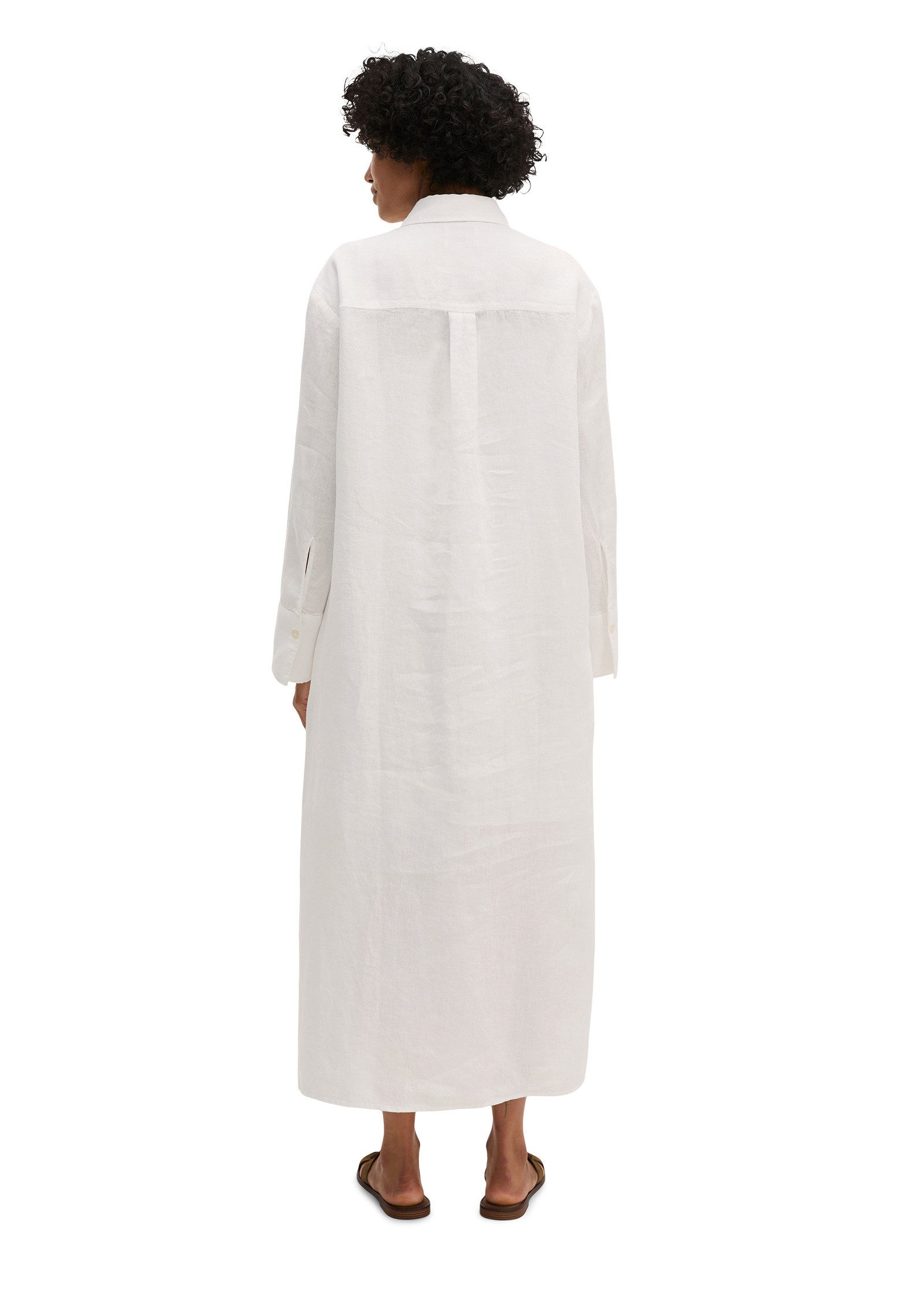 Marc O'Polo Hemdblusenkleid mit Taillenbindeband