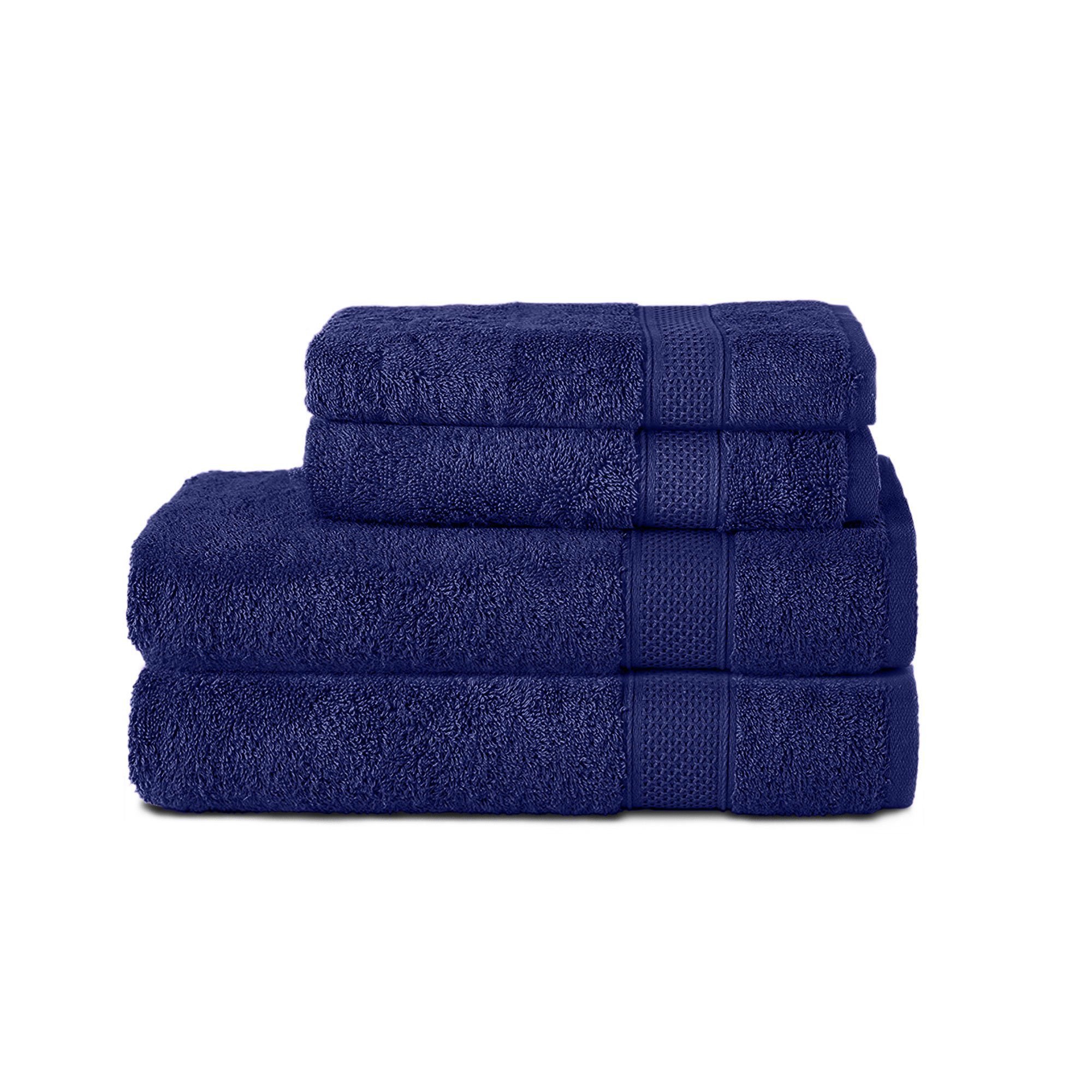 Komfortec Handtuch Set 100% Baumwolle, 2 günstig online kaufen