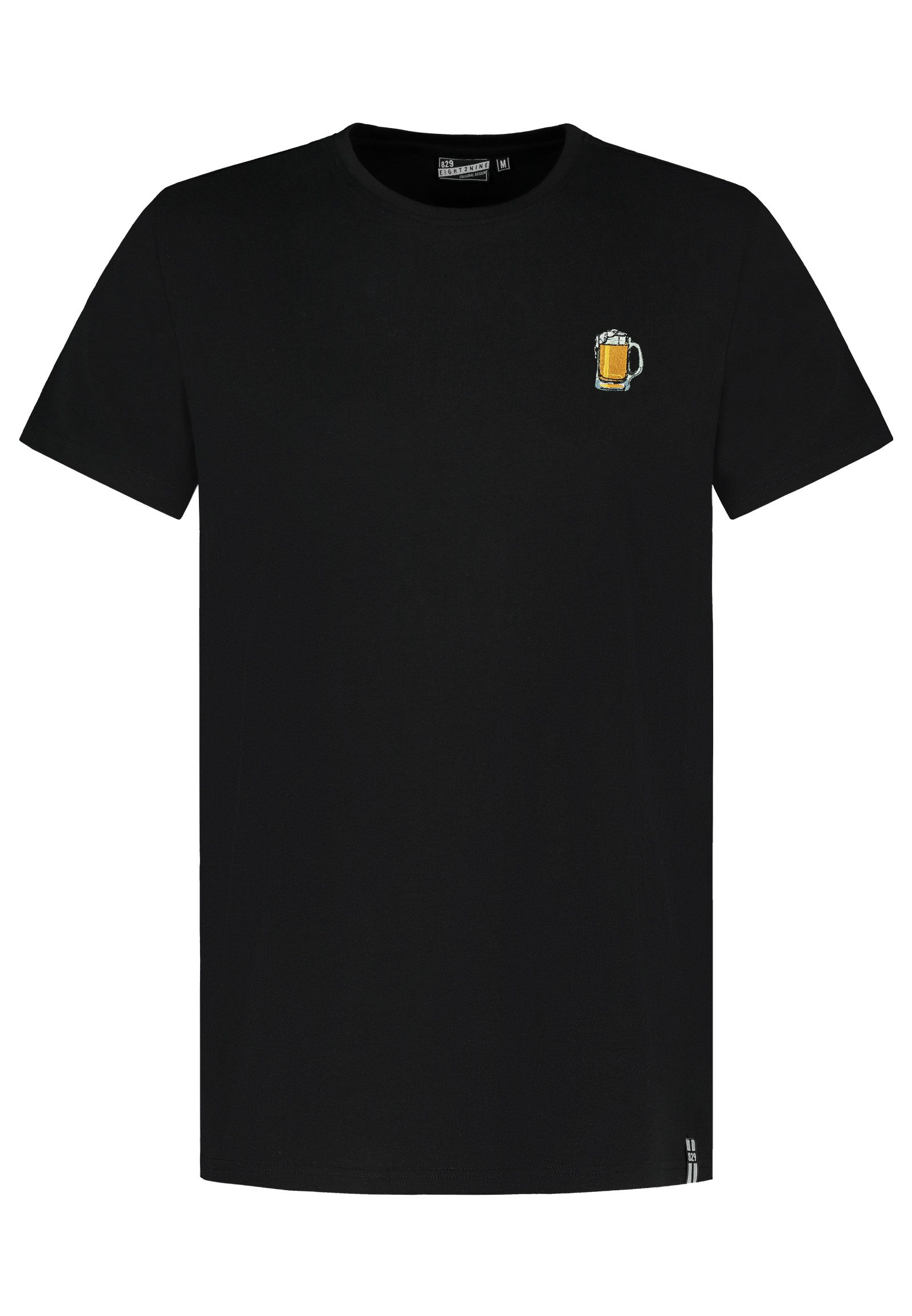 Eight2Nine T-Shirt Fotoprint Jersey Regular Fit Rundhalsausschnitt Basic (1-tlg) H12022AH21118_S/S Shirts