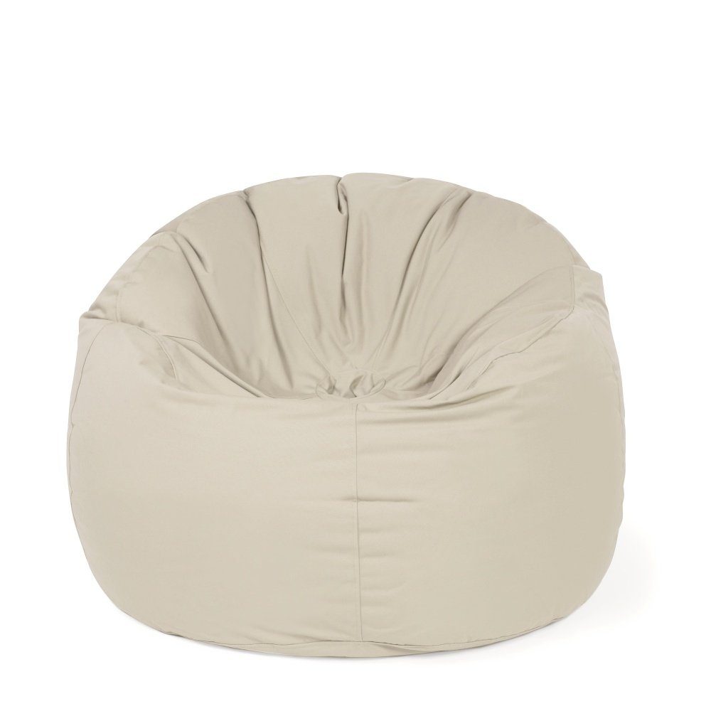 OUTBAG Sitzsack Donut Plus, made in Germany, outdoor geeignet, wasserabweisend beige