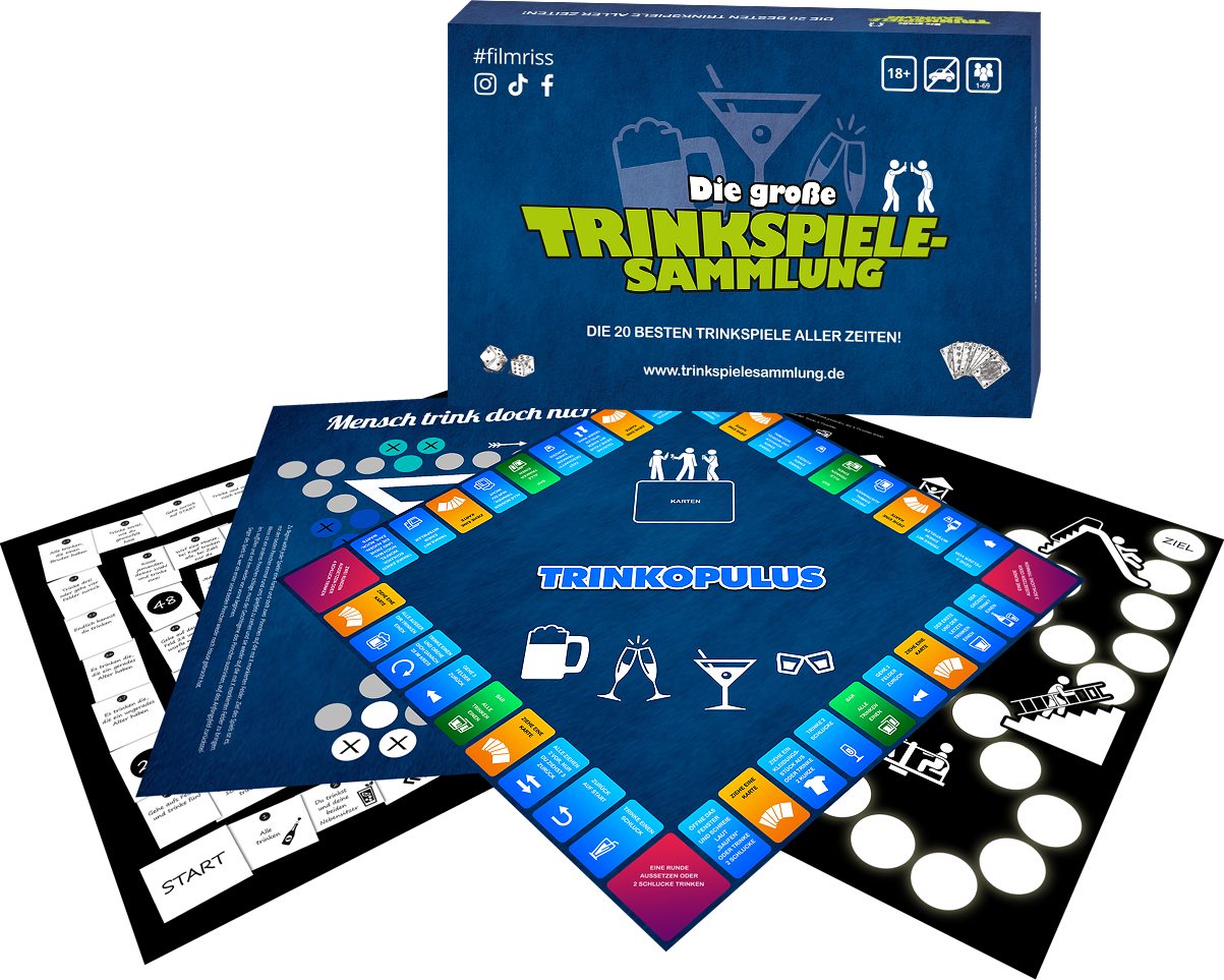 Gomazing Spiel Die große Trinkspielesammlung, Brettspiel