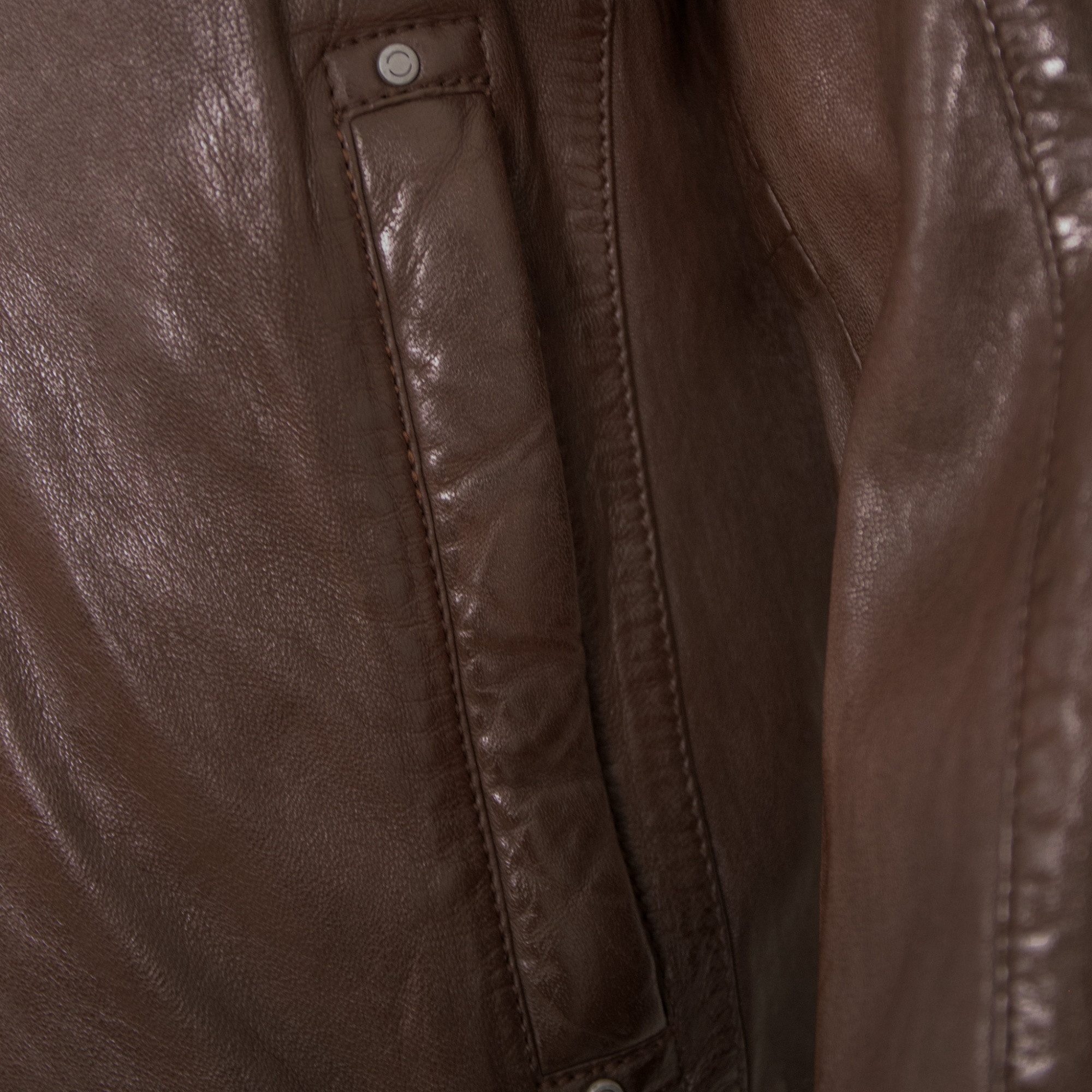 Deercraft Lederjacke DMCris Deercraft - Herren Lederjacke Blouson Lammnappa chestnut