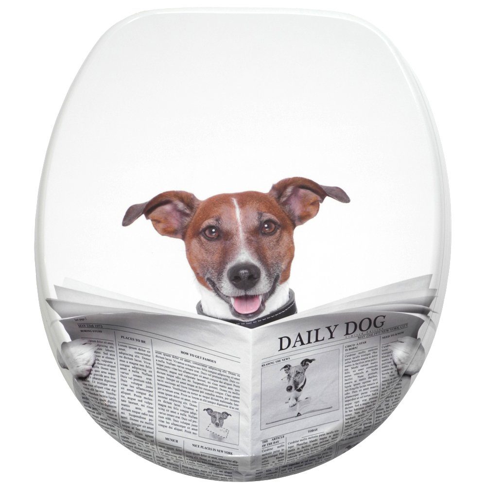 Sanilo WC-Sitz Newspaper, universell, leichte Montage, hochwertig & modern günstig online kaufen