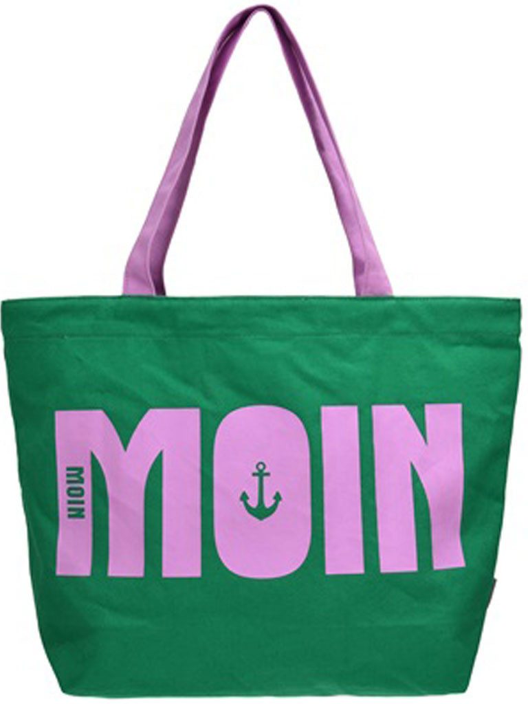 Robin Ruth Umhängetasche Lela, Tasche Lela mit Moin-Print - Umhängetasche Strandtasche