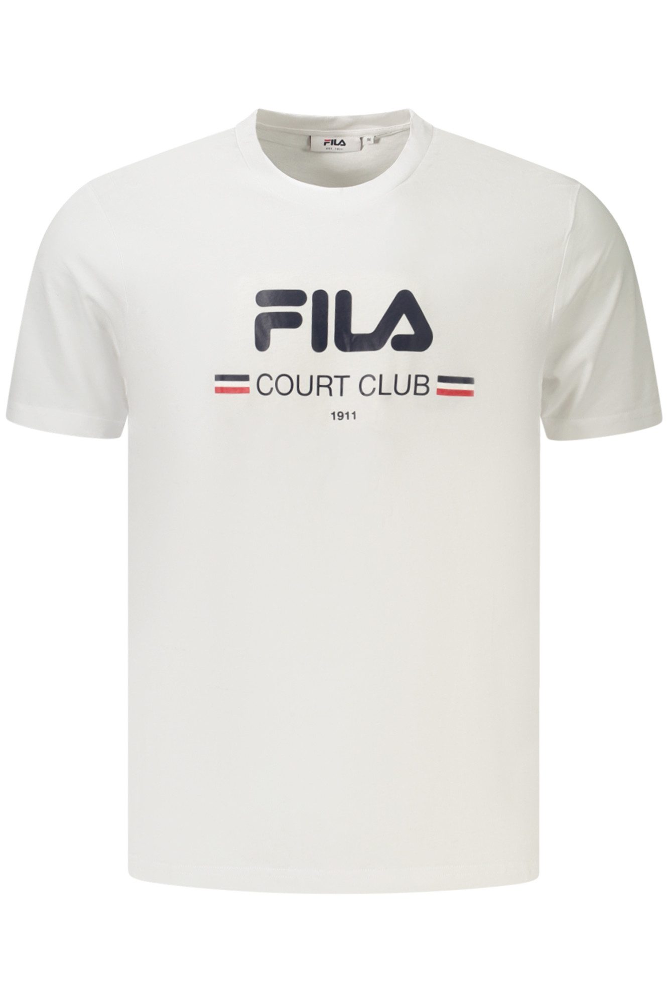 Fila T-Shirt Herren Relaxed Fit Rundhals T-Shirt aus