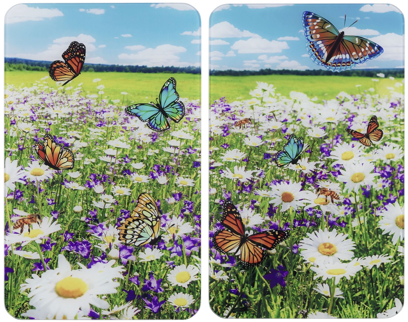 Herd-Abdeckplatte Universal Modell Sommerwiese
