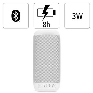 Hama Lautsprecher Tube 2.0, Freisprecheinrichtung, 3W, schnelles Aufladen Bluetooth-Lautsprecher (A2DP Bluetooth, AVRCP Bluetooth, HFP)