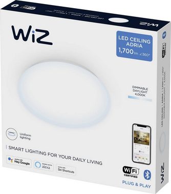 WiZ Deckenleuchte WiZ Adria WiZ Ceiling 17W RD 4000K Dim 871951433807400 LED-Deckenleuch