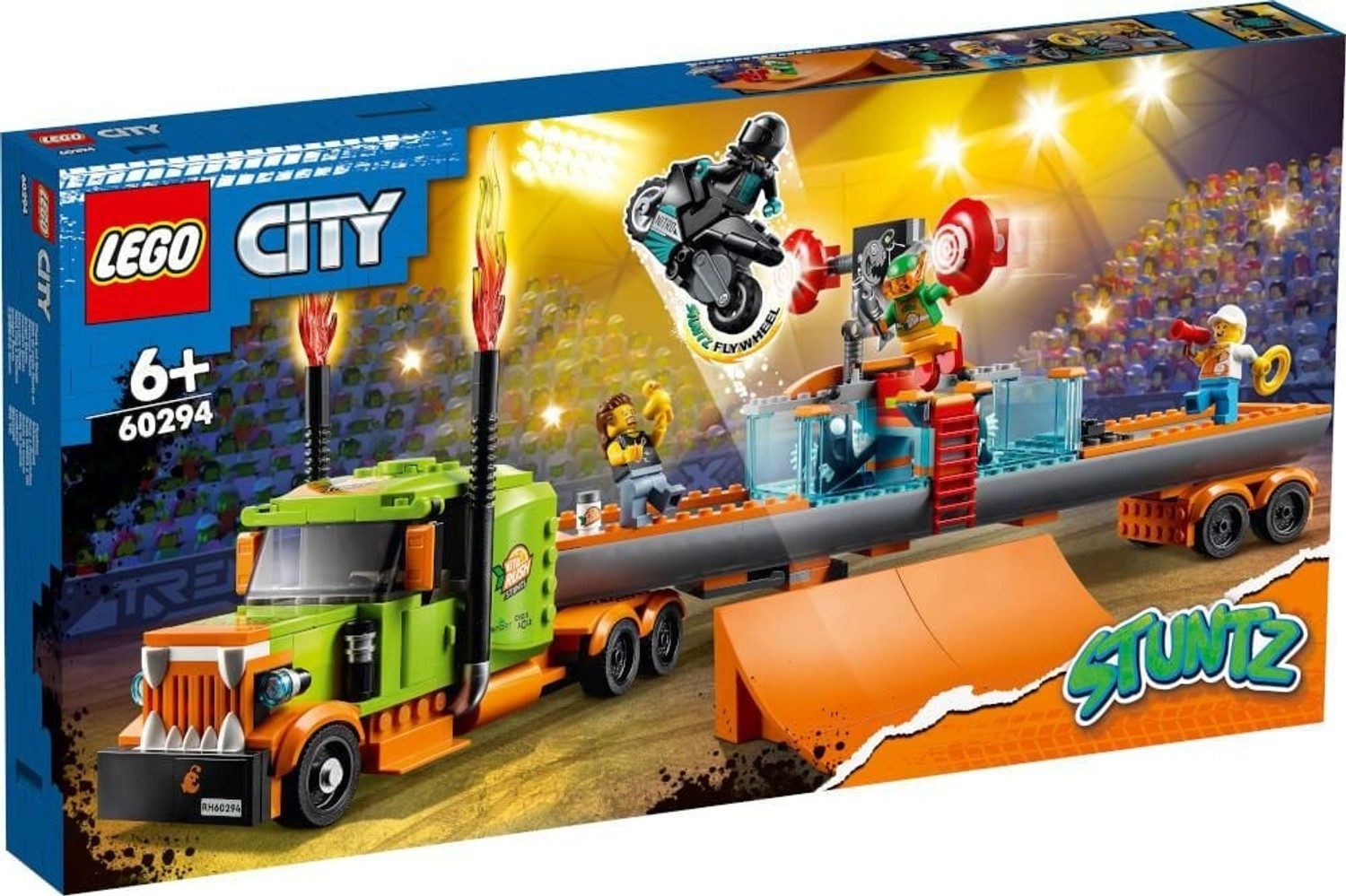 City Stuntshow-Truck Konstruktionsspielsteine