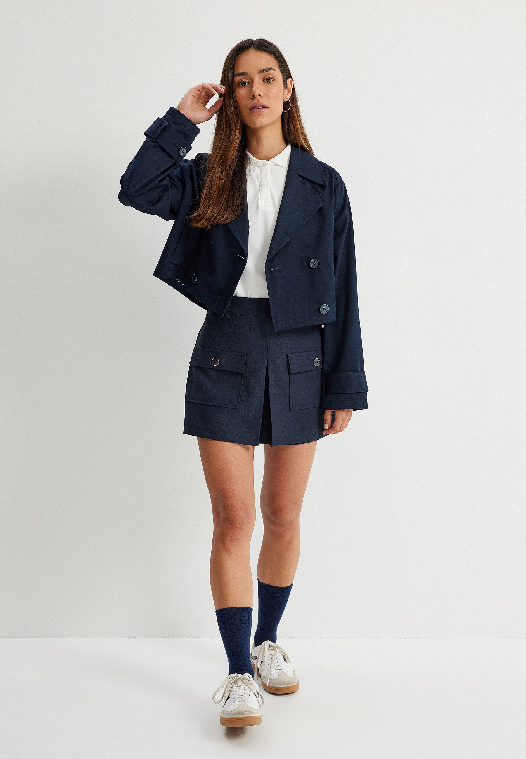 Koton Trenchcoat Regular Mit Knöpfen günstig online kaufen