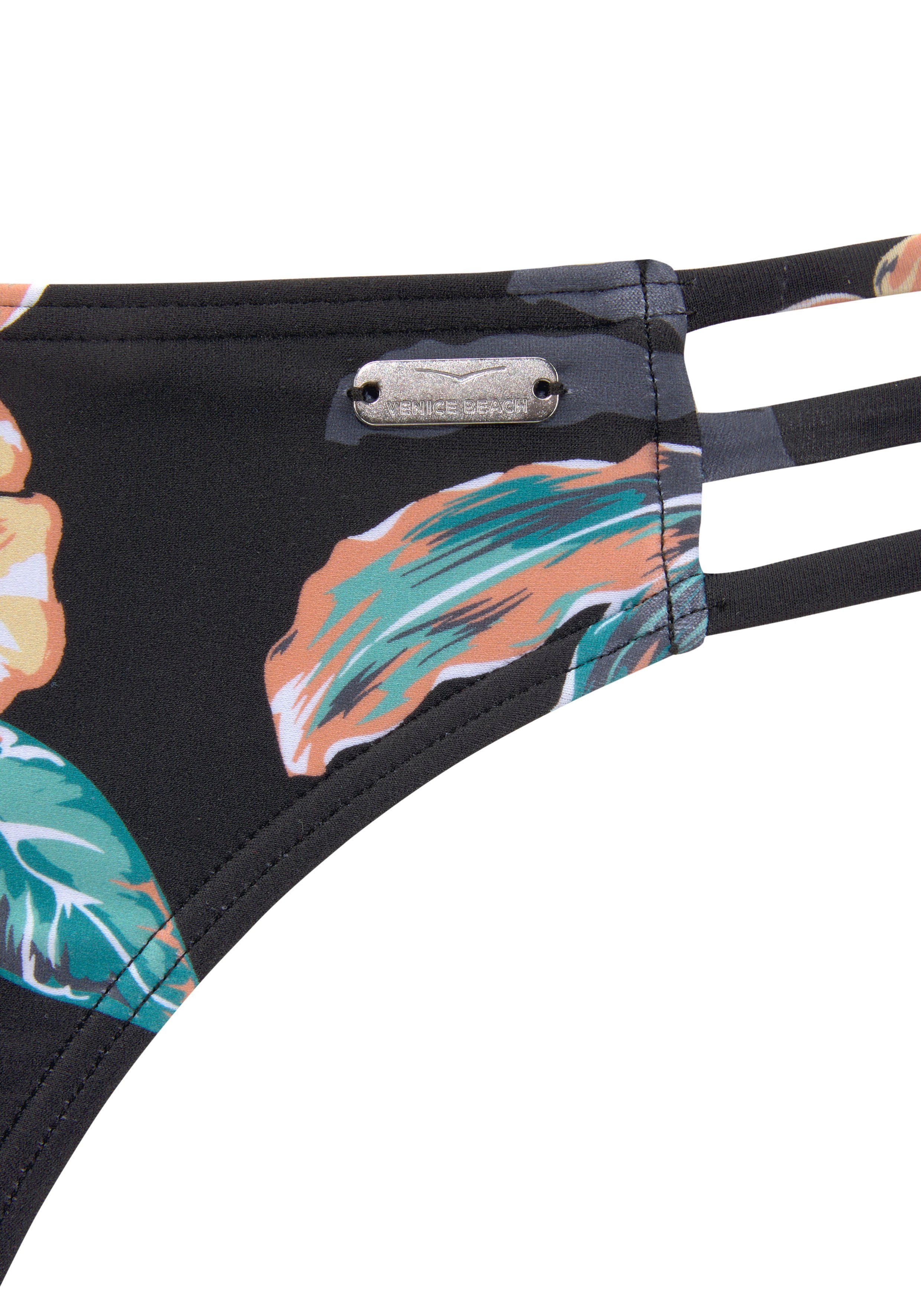 Venice Beach Bikini-Hose Lori mit seitlichen Bändern