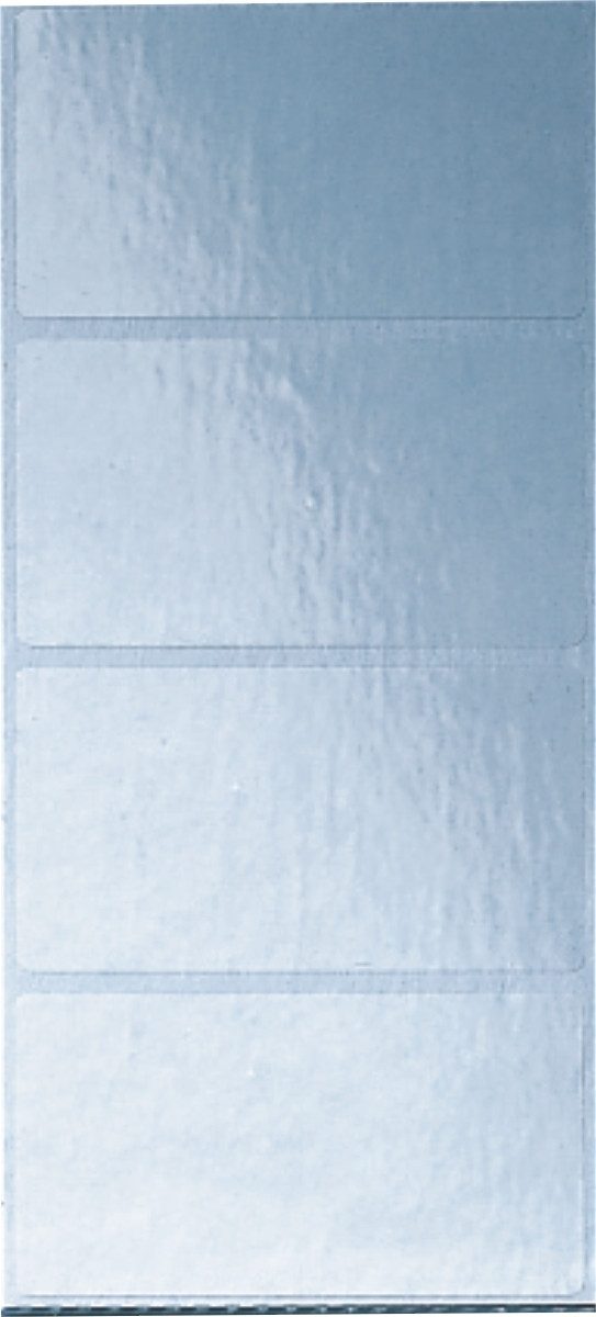 LEITZ Etiketten Schutzfolienschilder 72x39mm selbstklebend transparent VE=100 Stück