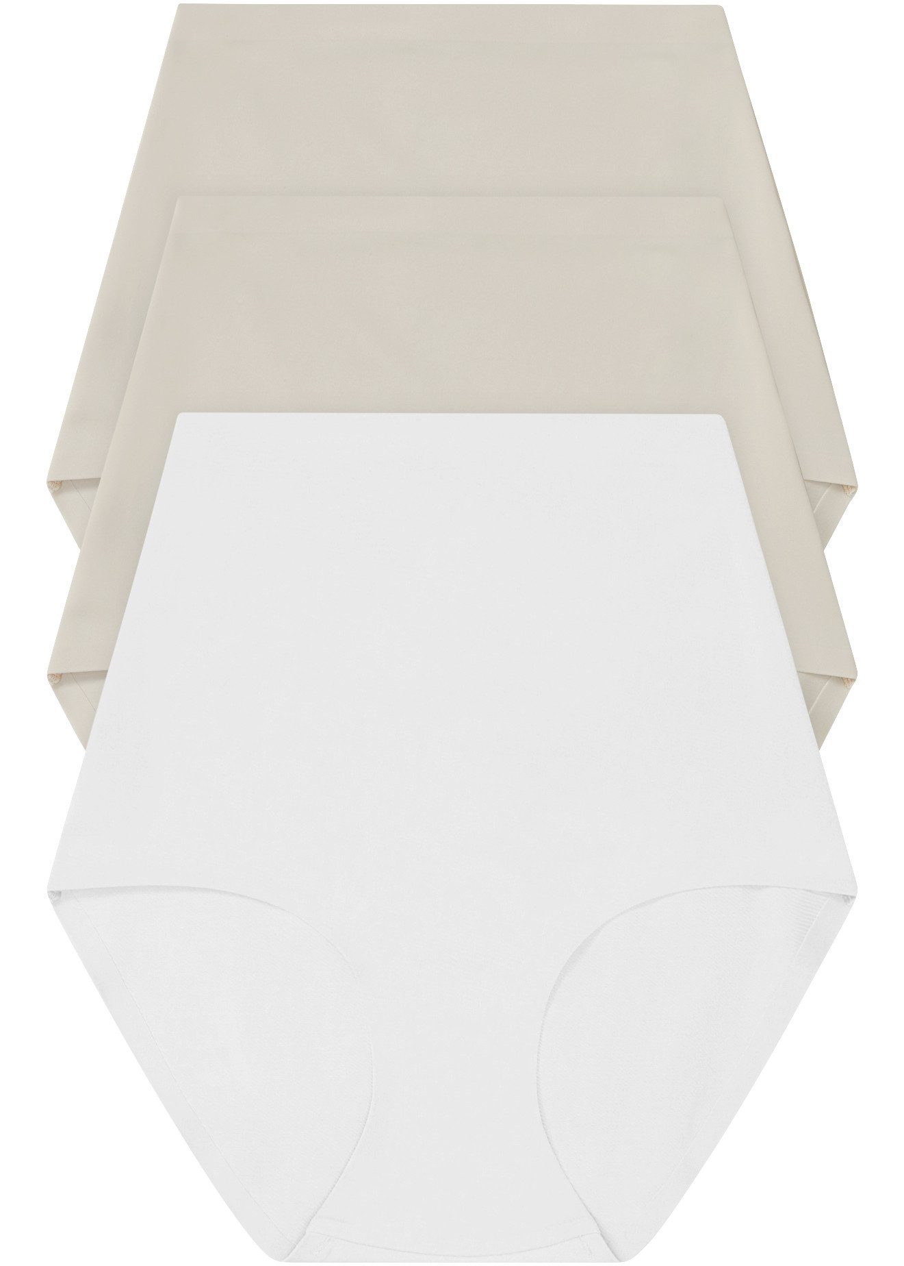 bonprix Shapingpants (Packung, 3-St., 3er) körpernahe Passform, mittlere Formkraft, nahtlose Verarbeitung