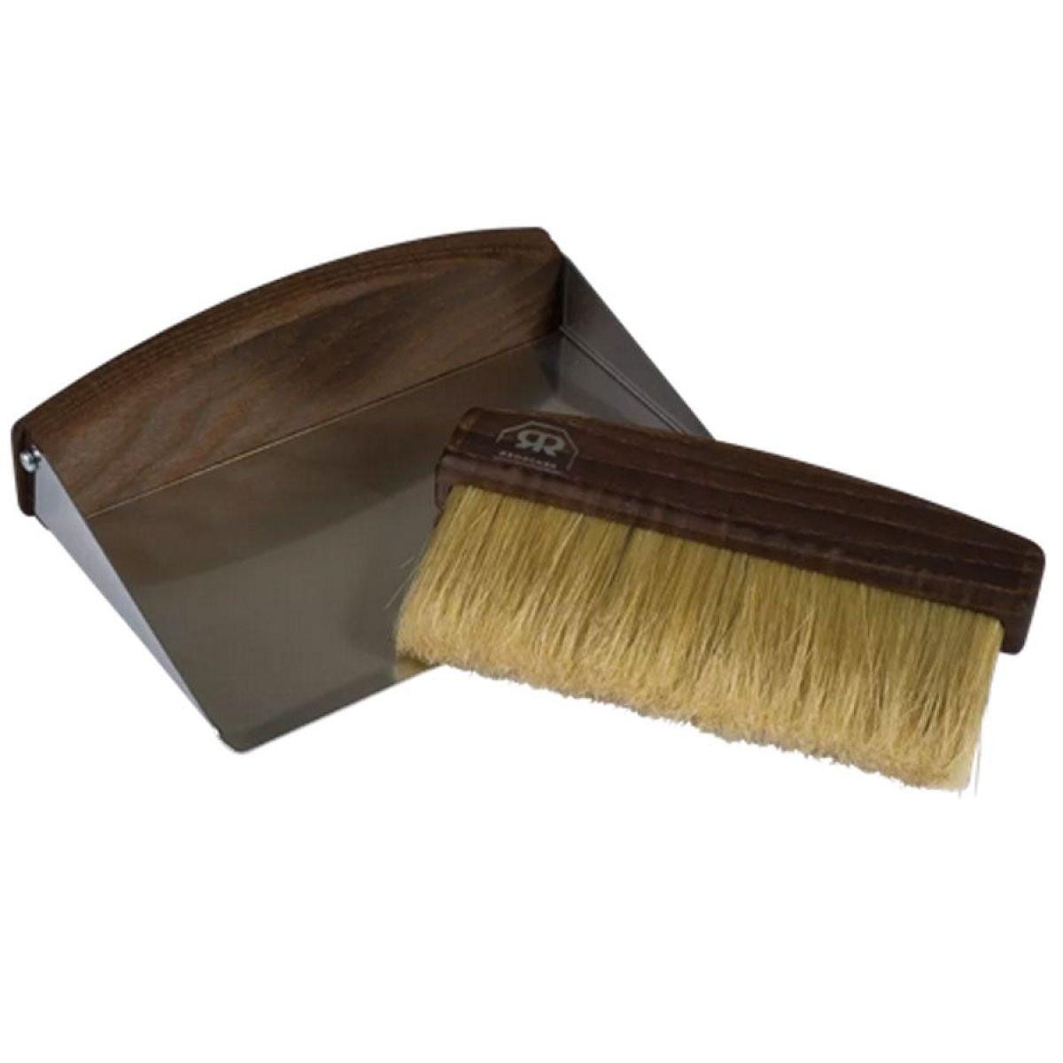 Bürstenhaus Redecker Reinigungsbürste Bürstenhaus Tischkehr-Set Handfeger und Schaufel Thermoholz (2-teilig)
