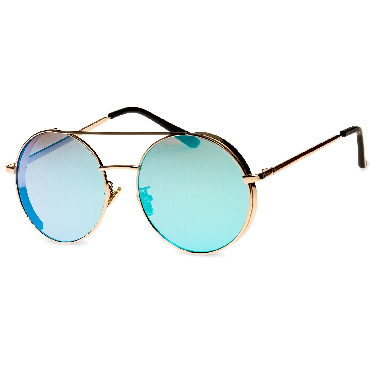 Caspar Sonnenbrille SG042 große XL Retro Hippie Sonnenbrille Pilotenbrille günstig online kaufen