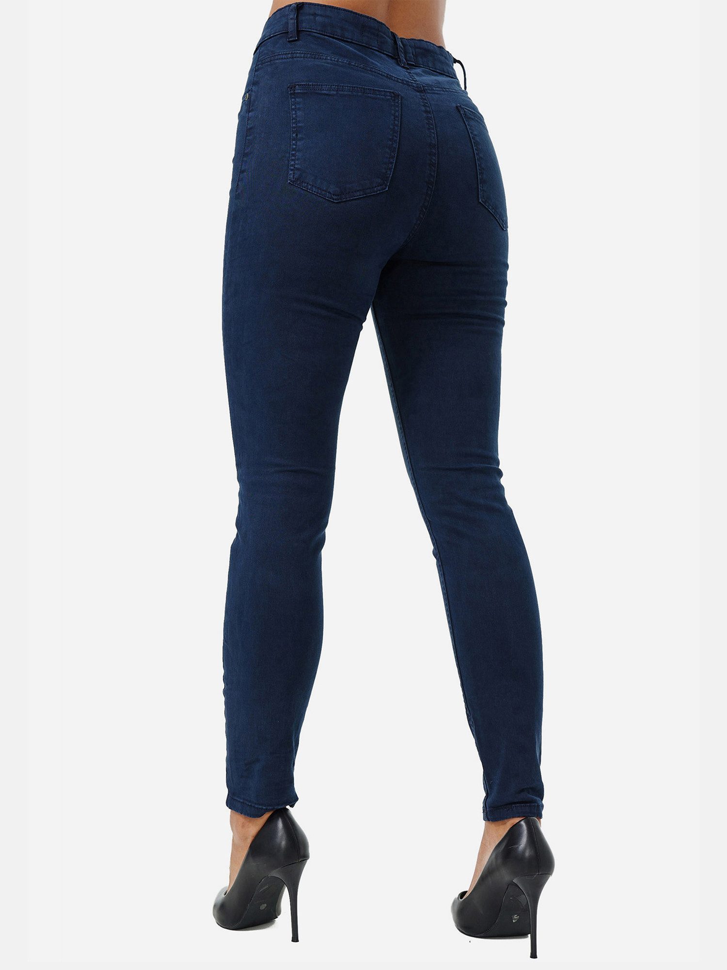 Tazzio Skinny-fit-Jeans F133 Damen High Rise Jeanshose