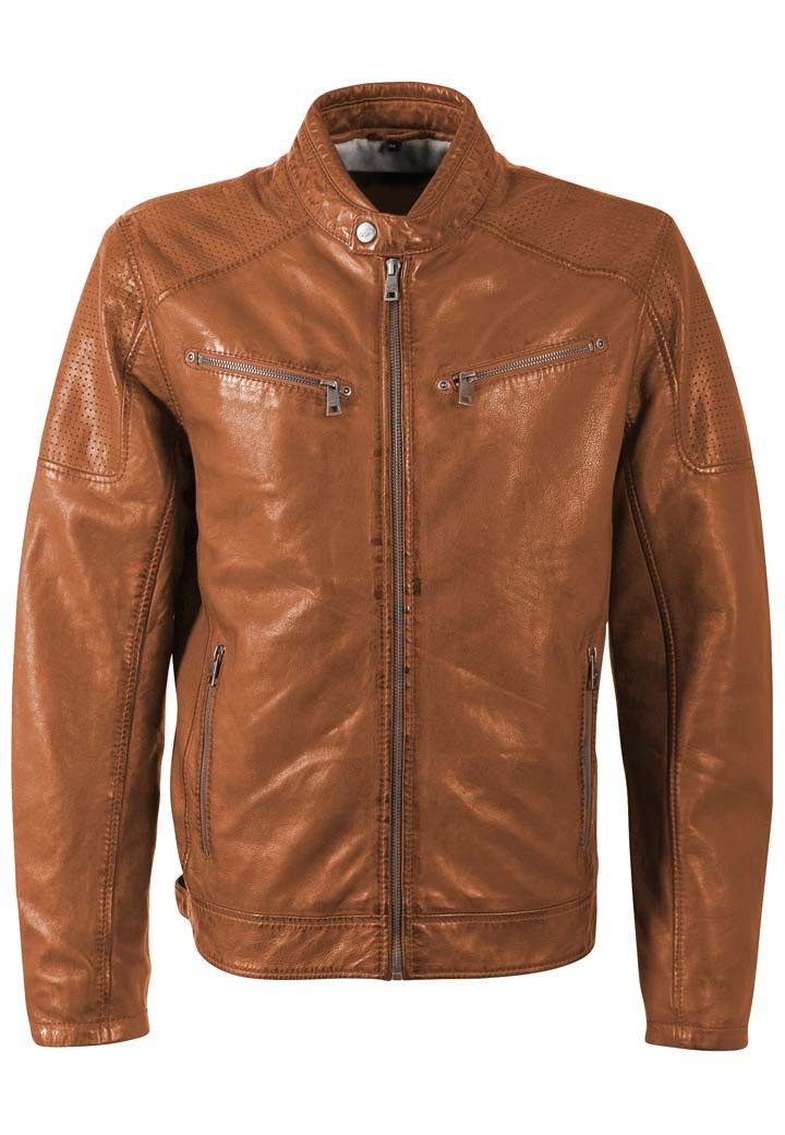 Lederjacke