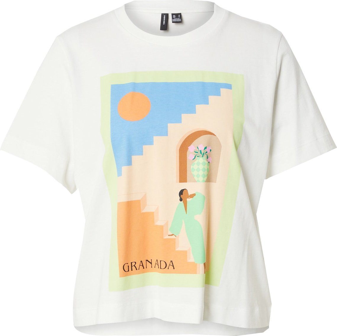 Kurzarmshirt VMBETA METTE SS TOP BOX JRS GA