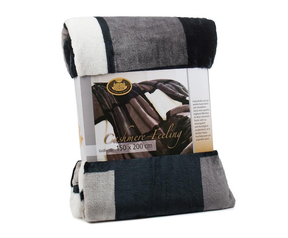 Wohndecke Wohndecke Cashmere-Feeling Antigua, Gözze günstig online kaufen