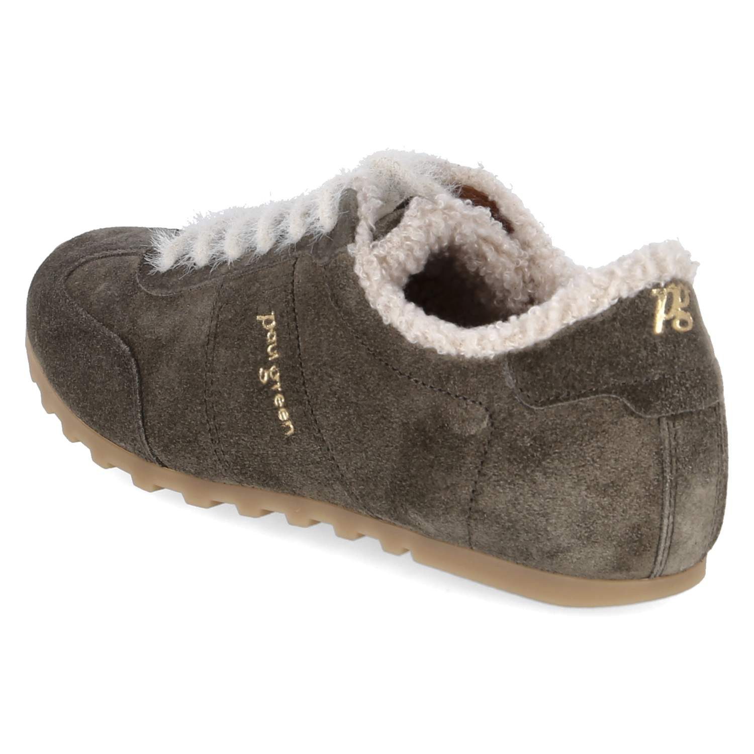 Paul Green Paul Green 5551-004 Damen Rauleder green Schnürschuh