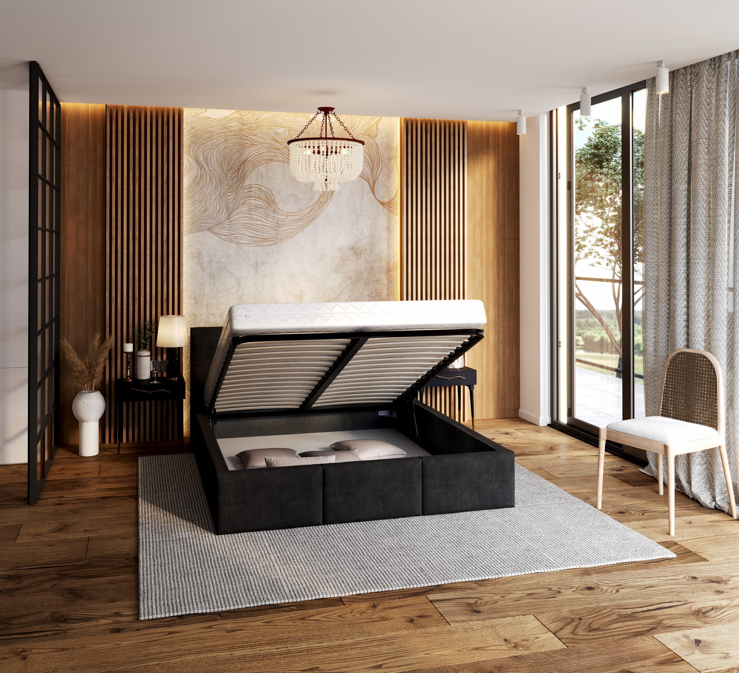 thematys Polsterbett mit Bettkasten Bett - MADE IN EU - mit hochwertigem Ve günstig online kaufen