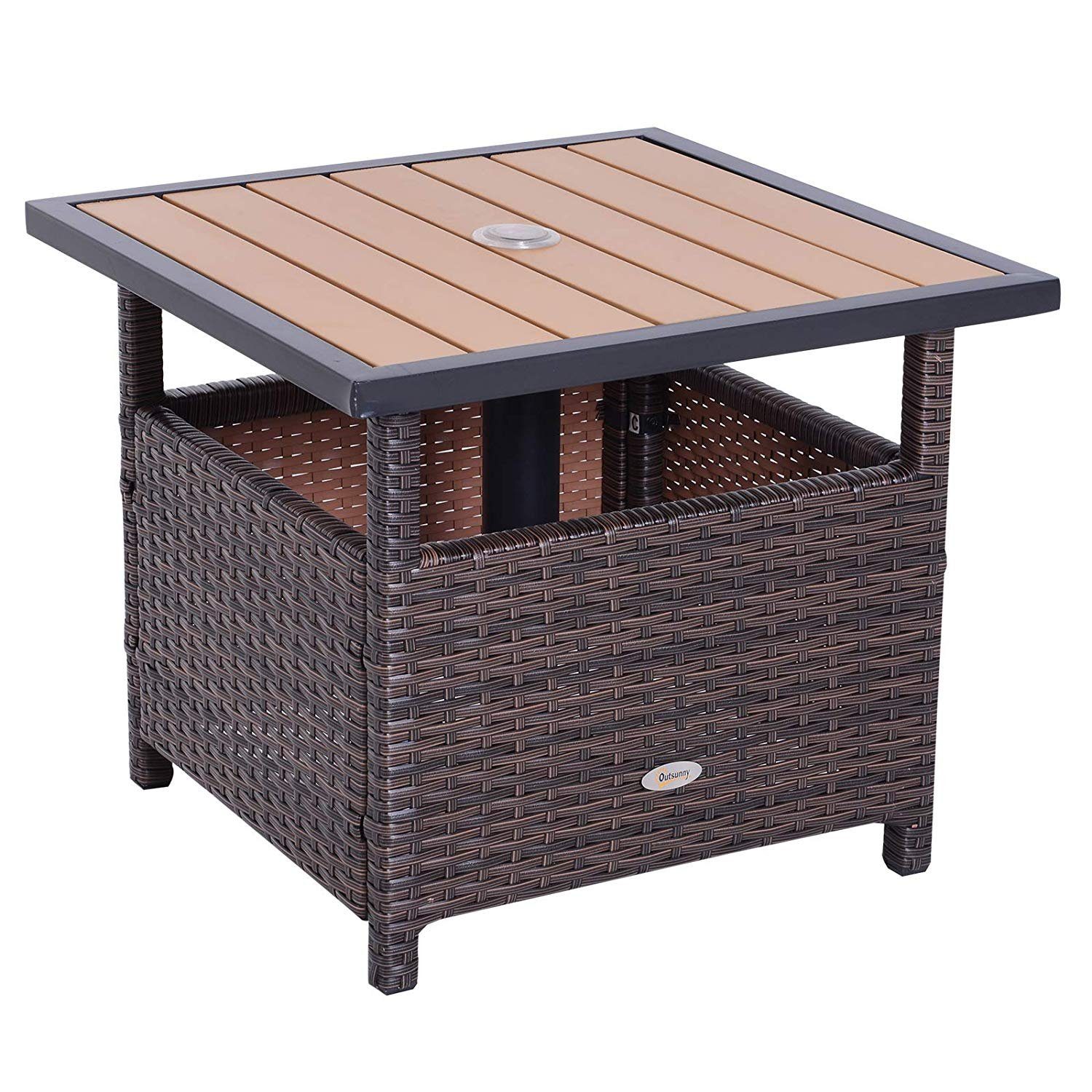 Gartentisch Polyrattan Gartentisch