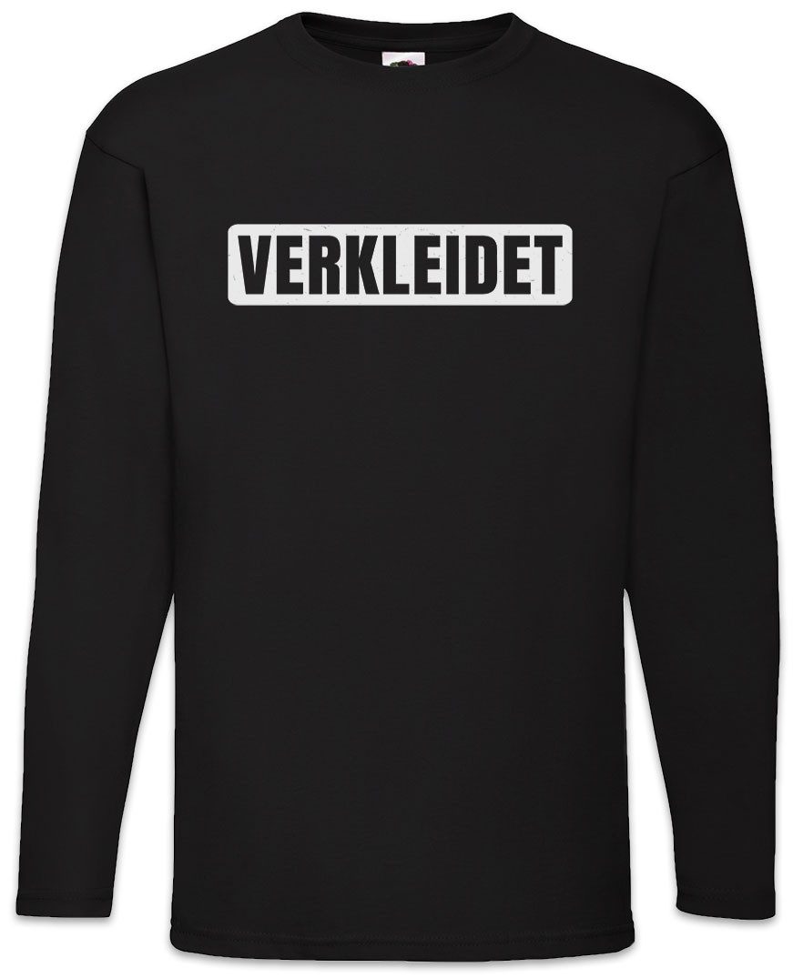 Langarmshirt Verkleidet B Langarm T-Shirt Fasching Kostüm Karneval