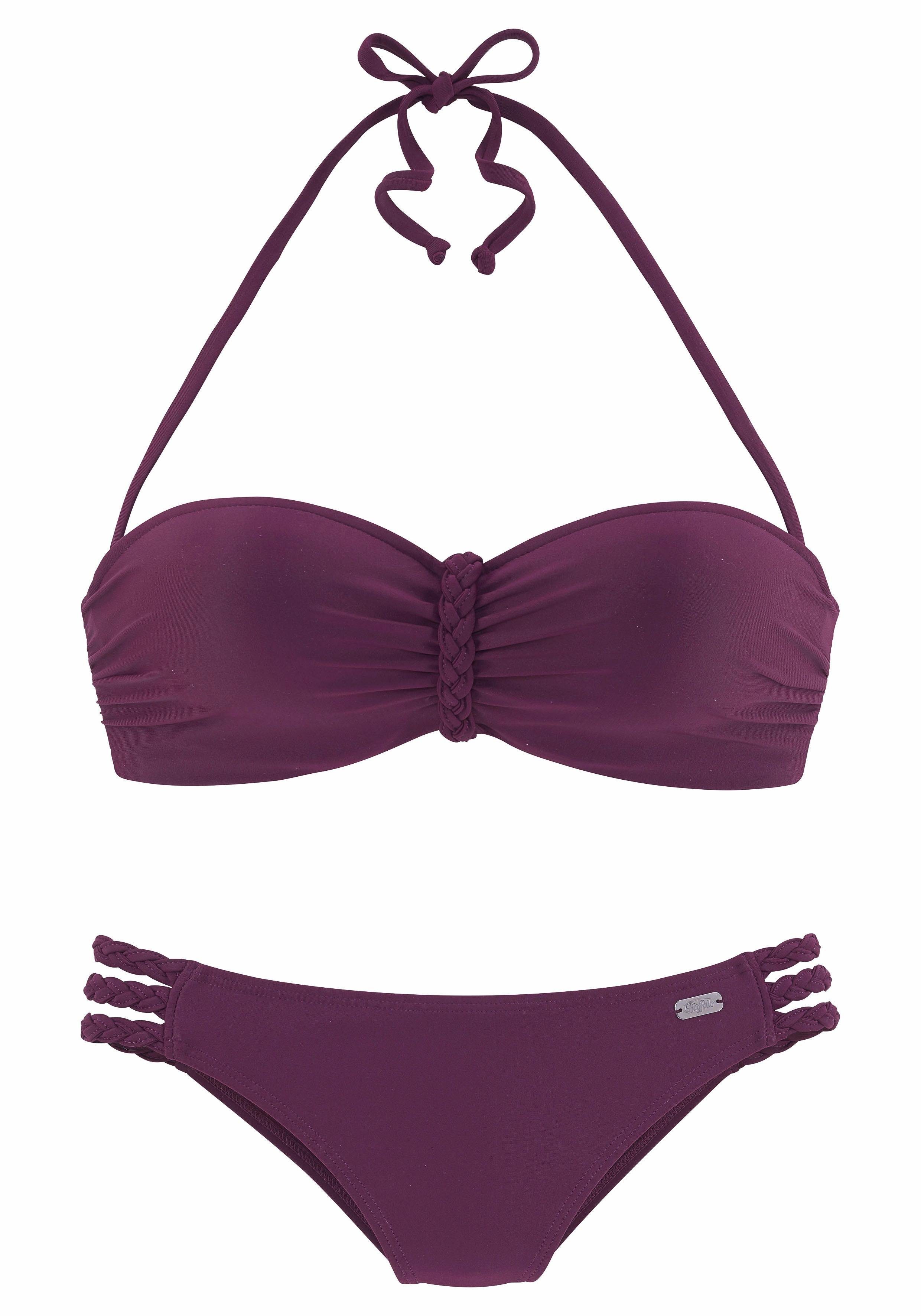 Buffalo Bügel-Bandeau-Bikini trendiger Look, mit abnehmbaren günstig online kaufen