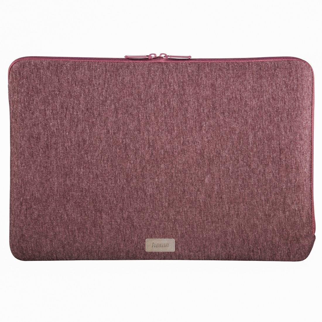 Hama Laptoptasche Laptop-Sleeve "Jersey", bis (14,1), cm 36 Sleeve dunkelrot Notebook