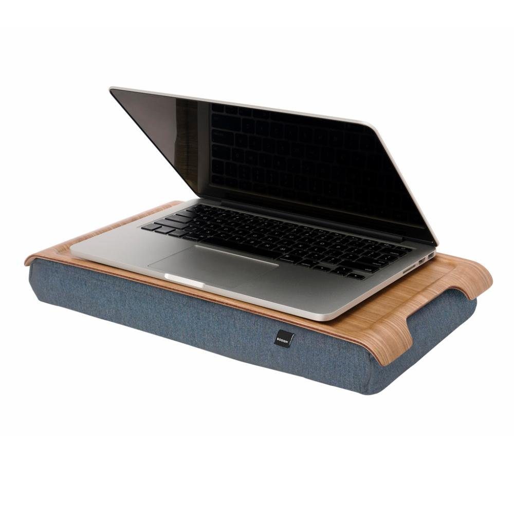 Laptray Cuscino Per Grembo Antiscivolo, Colore Noce E Grigio Sale & Pepe