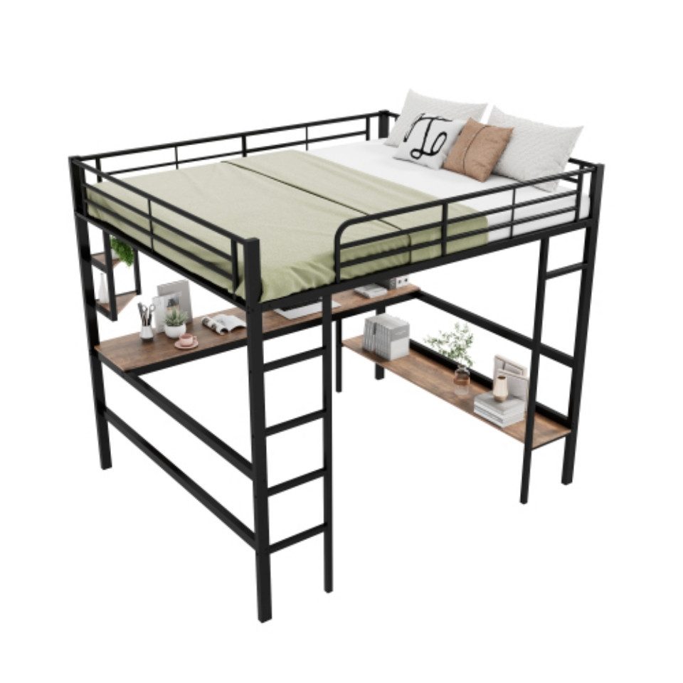 TavilaEcon Hochbett Kinderbett Jugendbett mit L-förmigem günstig online kaufen