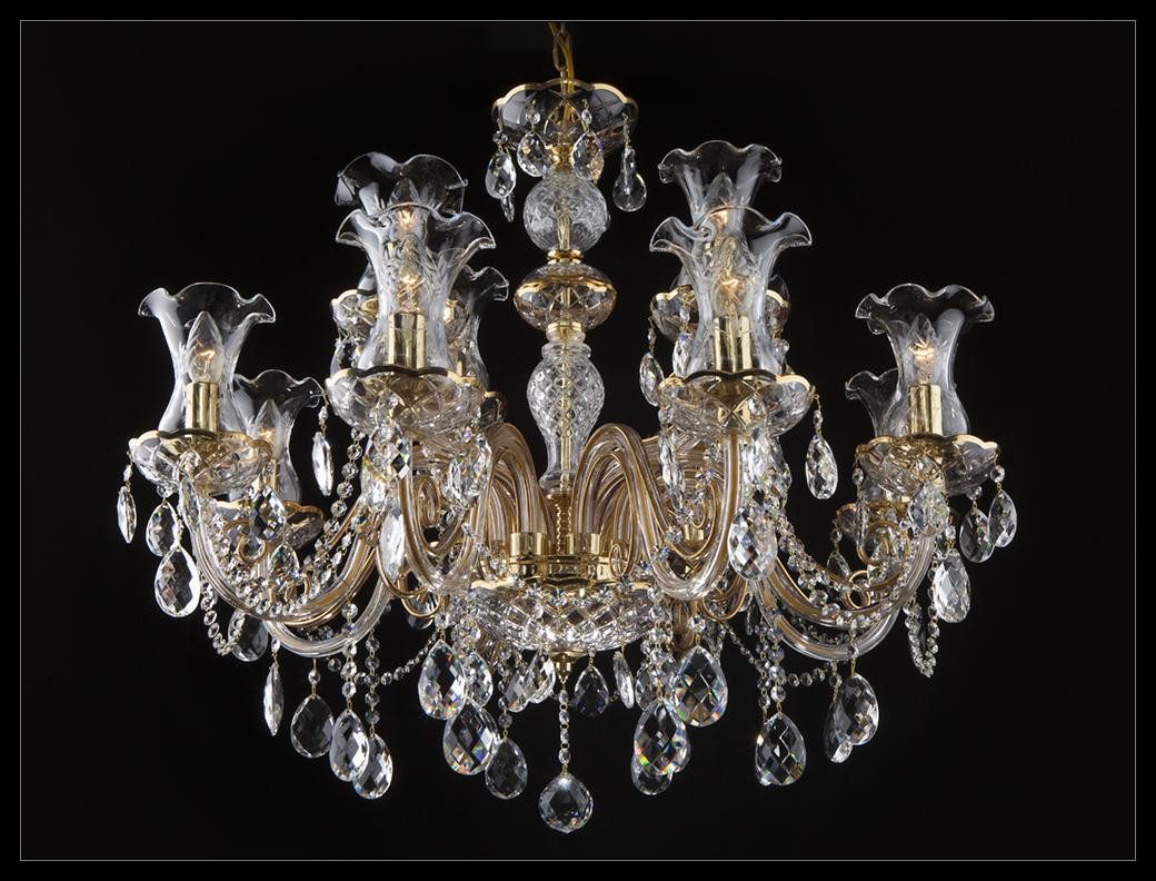 JVmoebel Люстры Klassischer Люстры Decken Leuchte Lampe Bohemia Beleuchtung, Warmweiß, Made in Europa