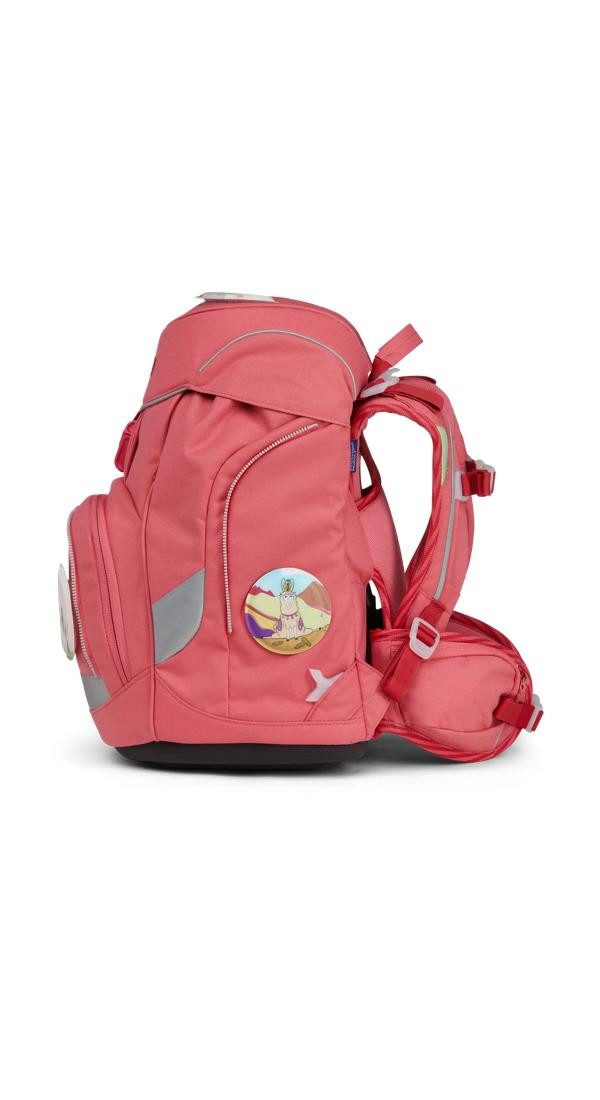ergobag Schulranzen pack Set (6-tlg., 6-teiliges Set), größenverstellbares Rückensystem