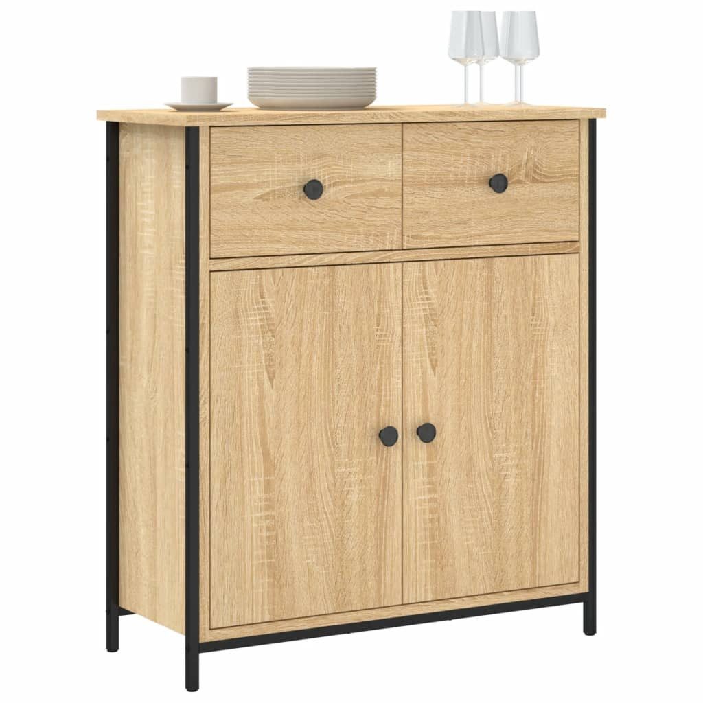 vidaXL Sideboard Sideboard Sonoma-Eiche 70x30x80 cm günstig online kaufen