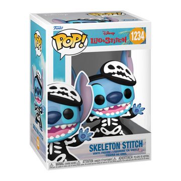 Funko Actionfigur POP! Skeleton Stitch (Chase möglich) - Disney Lilo & Stitch
