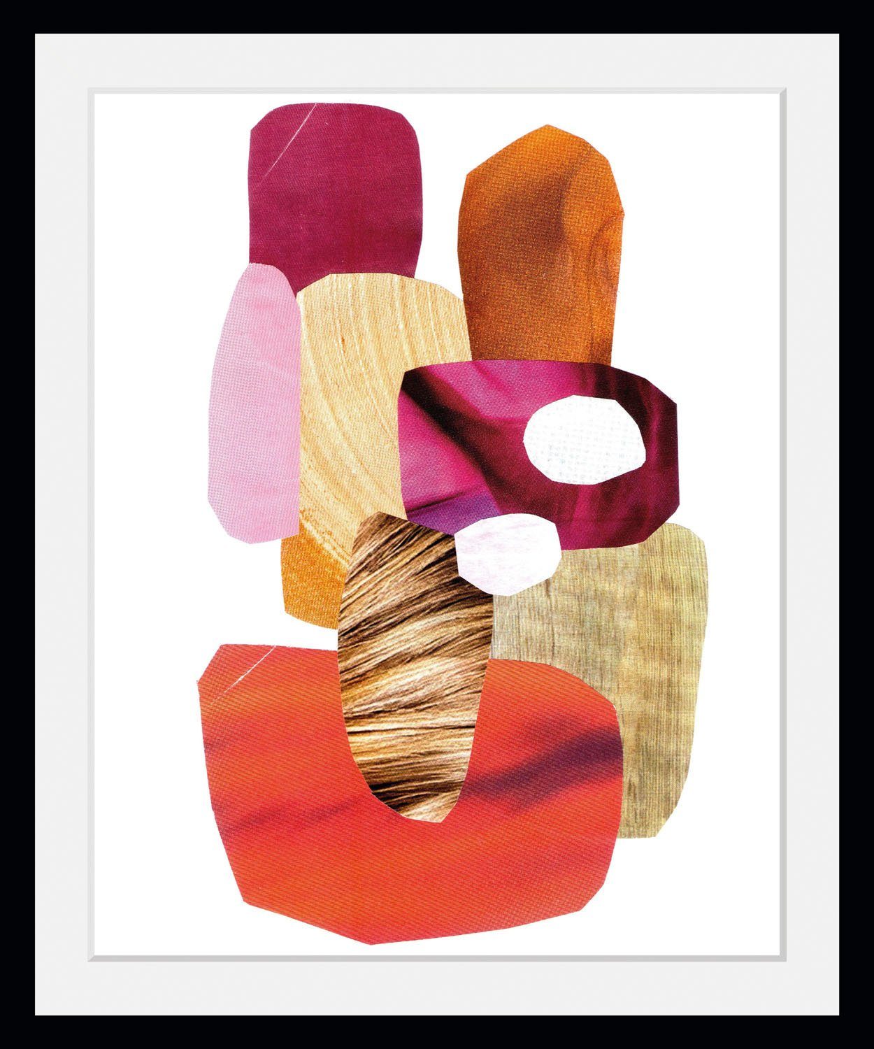 queence Bild Harry, Abstrakt, Figuren, Gemälde, Kunst (1 St), HD Premium Poster-Druck inkl. Holzrahmen