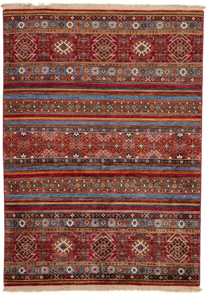 Orientteppich Arijana Shaal 149x207 Handgeknüpfter Orientteppich, Nain Trading, rechteckig, Höhe: 5 mm