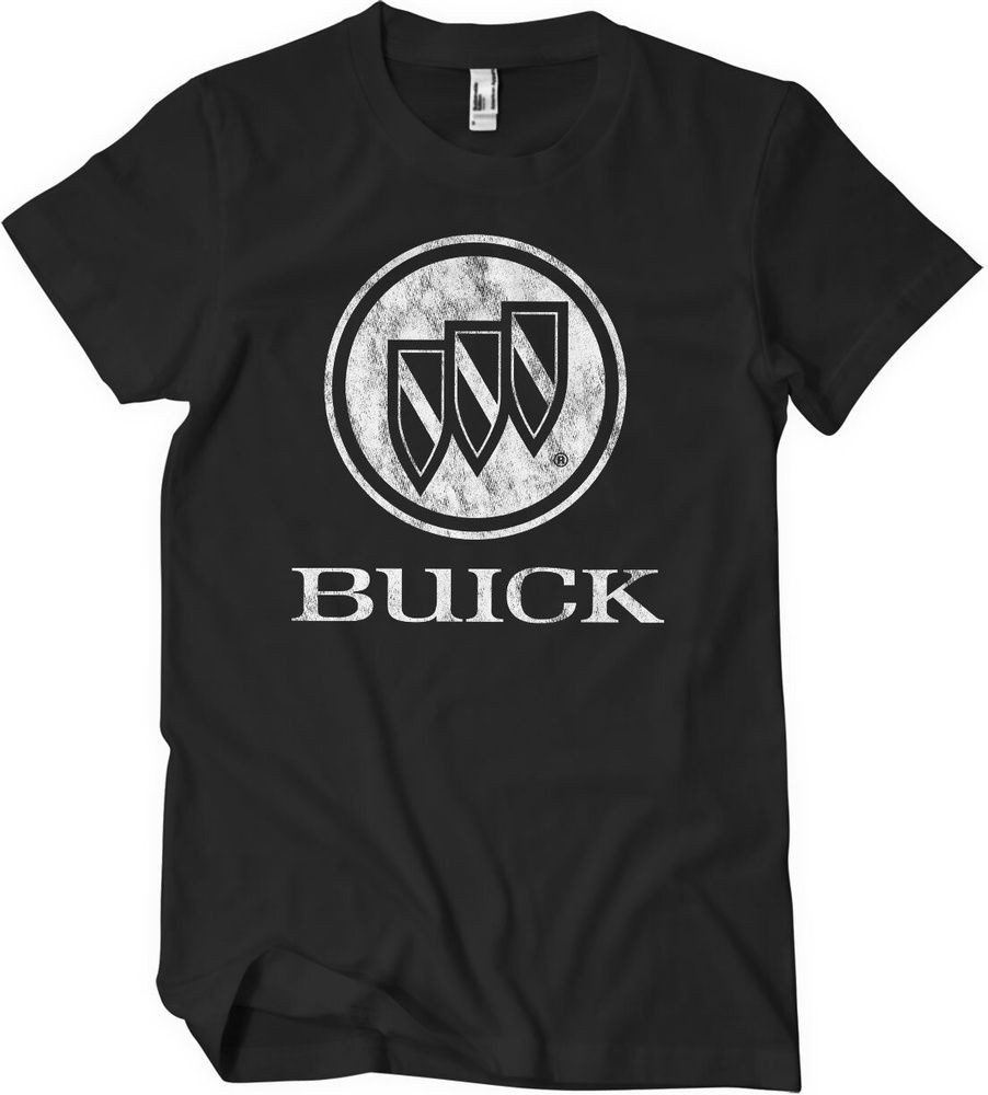 Buick T-Shirt Distressed Logo T-Shirt