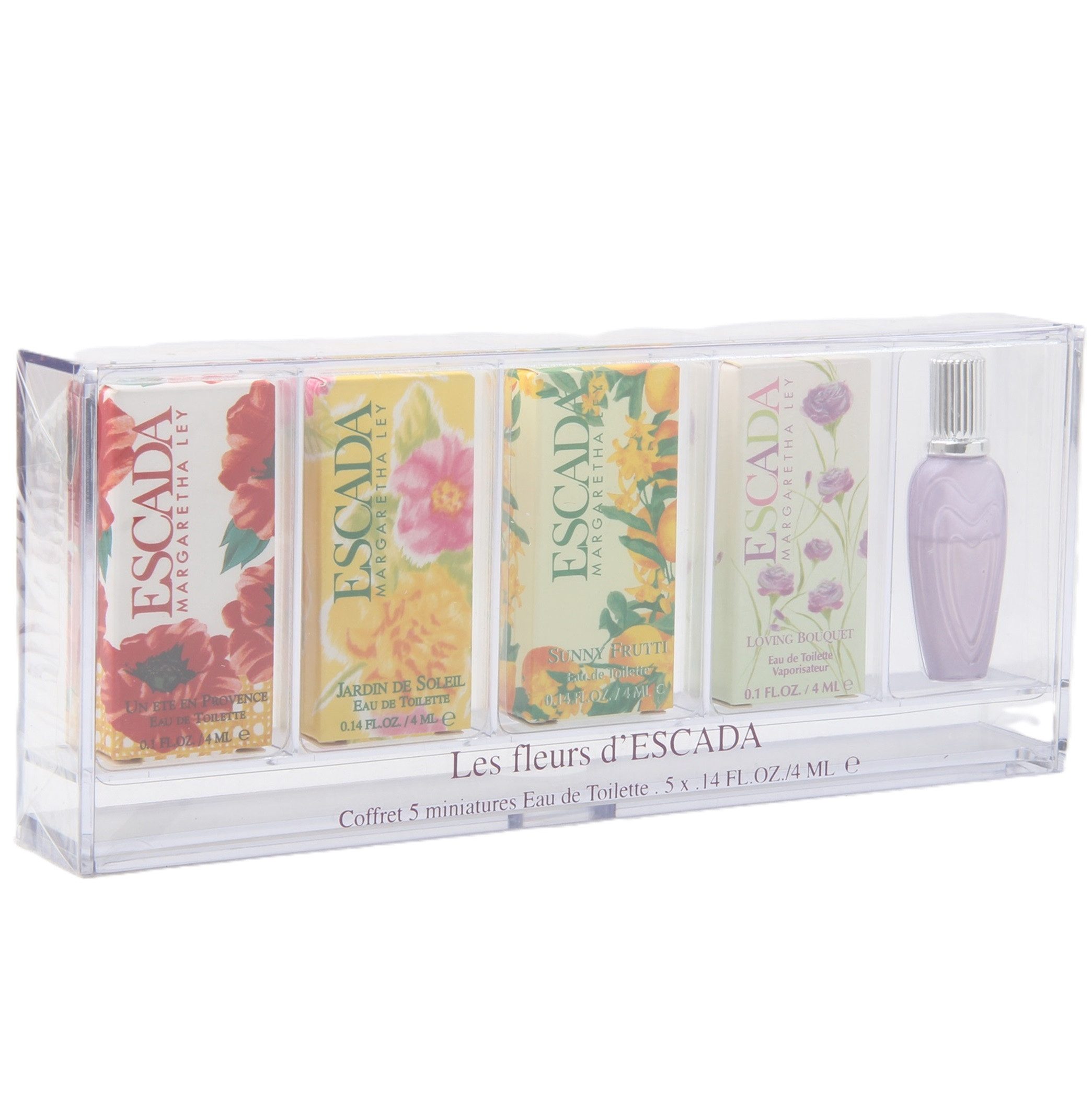Eau de Toilette Les Fleurs d'Escada 5 Miniaturen Eau de Toilette 5x4ml
