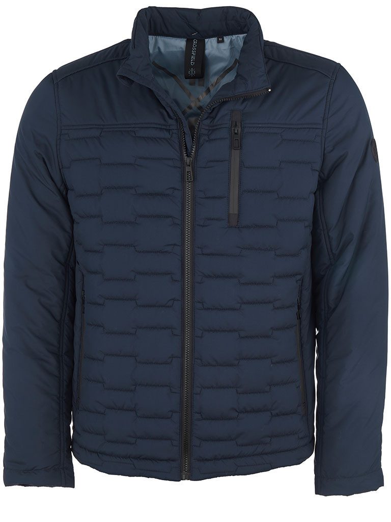 CROSSFIELD Steppjacke 64730 Herren Steppjacke mit Stehkragen - Gesteppte Jacke mit Reißverschluss