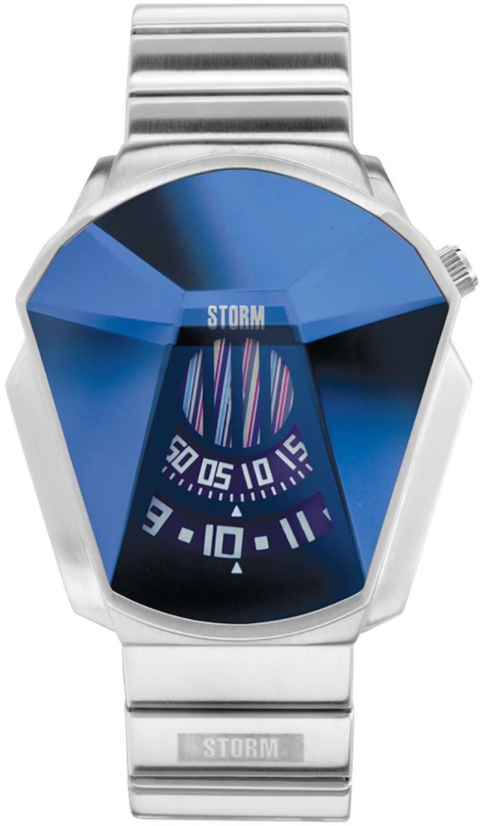 STORM Quarzuhr Storm Herren Armbanduhr, (Analoguhr), Herrenuhr eckig, groß (ca. 47mm), Edelstahl, Edelstahlarmband, Fashion
