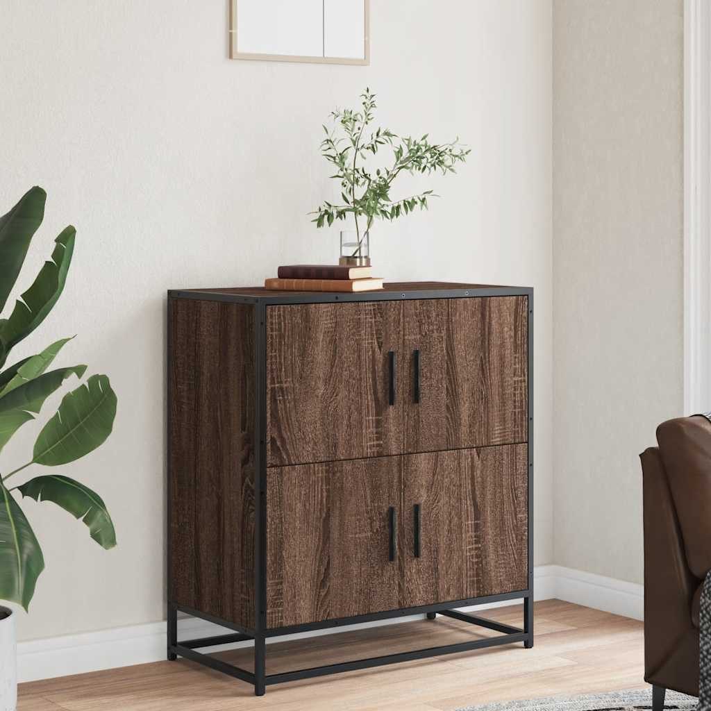 vidaXL Sideboard Sideboard Braun Eichen-Optik 68x35x76 günstig online kaufen
