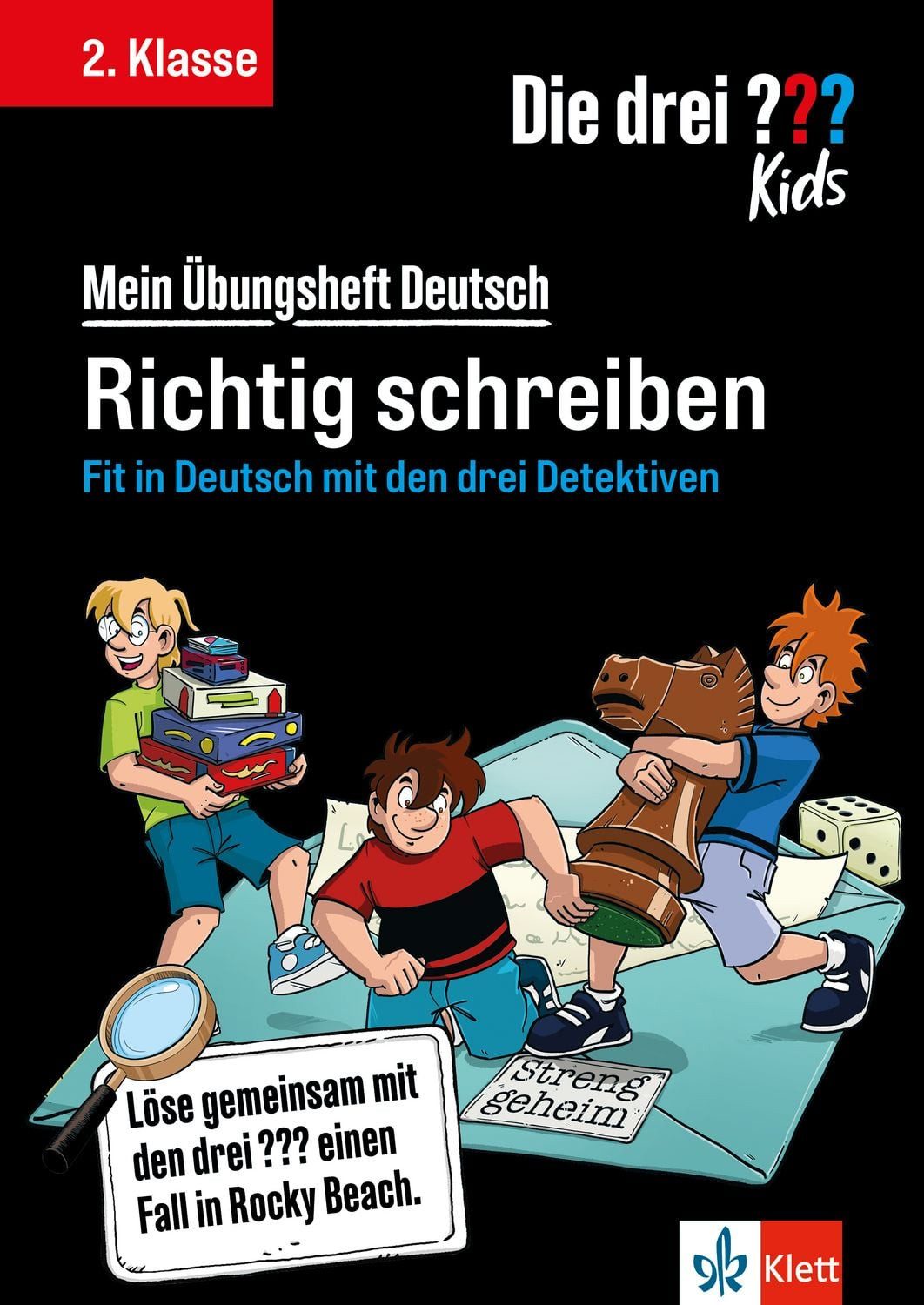Die drei ??? Kids: Mein Übungsheft Deutsch 2. Klasse – Richtig schreib / diverse