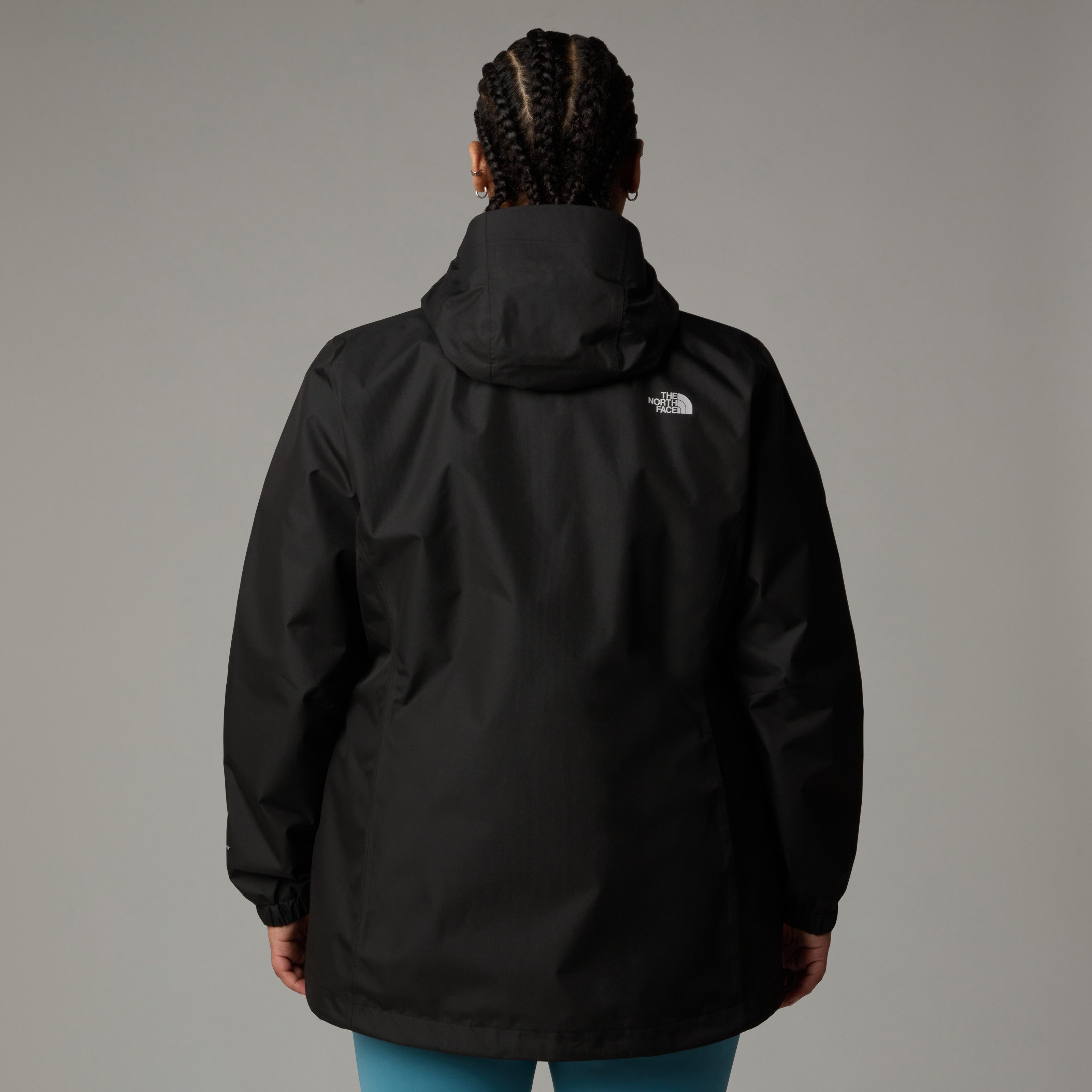 The North Face Funktionsjacke W QUEST PLUS JACKET - EU wasserabweisend, windabweisend, atmungsaktives DryVent™-Material