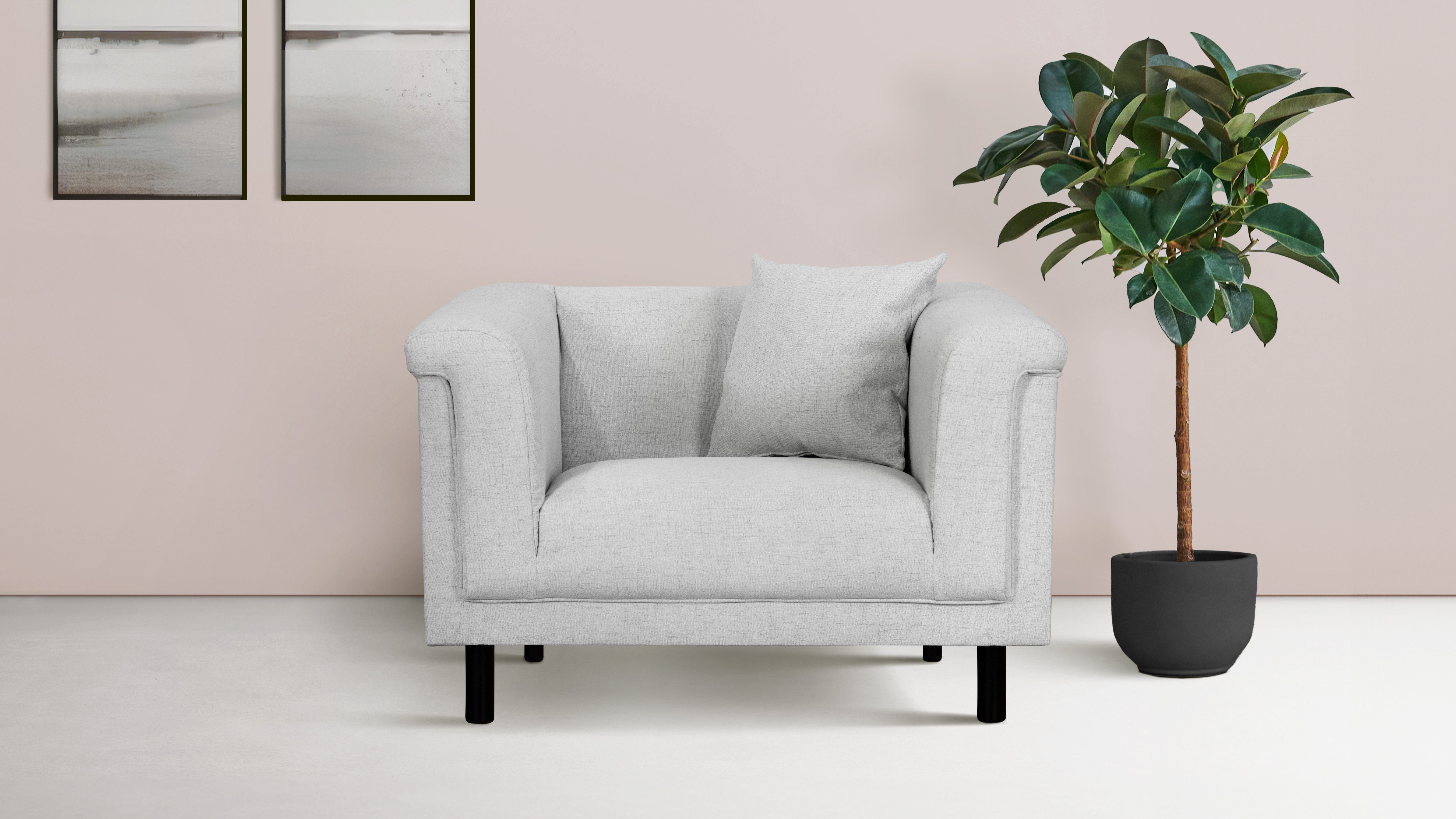 INOSIGN Sessel AGNIA B/T/H: 100/85/71 cm, günstig online kaufen