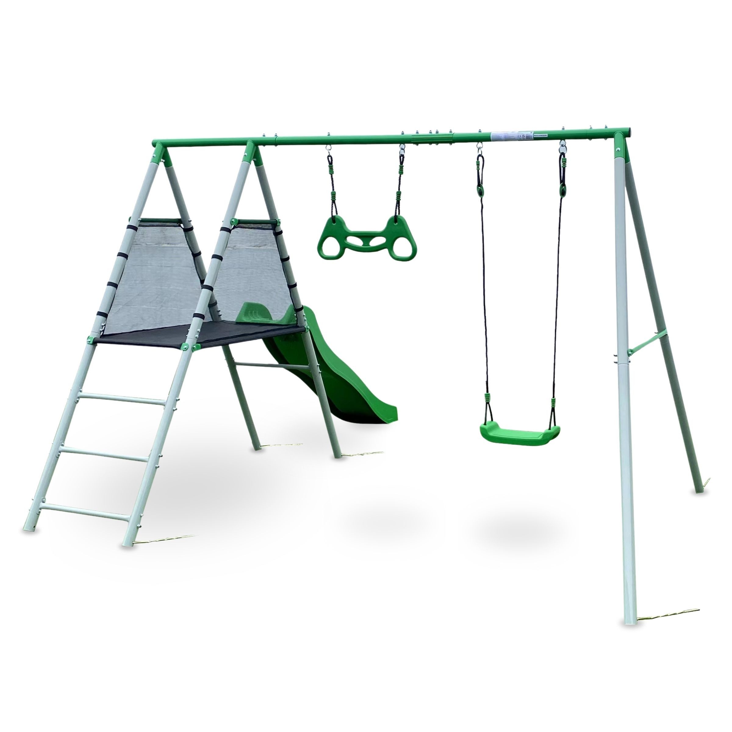 HyperMotion Mehrkindschaukel XXL Garten Multifunktions Spielset mit Schaukel – Bild 4 von 5
