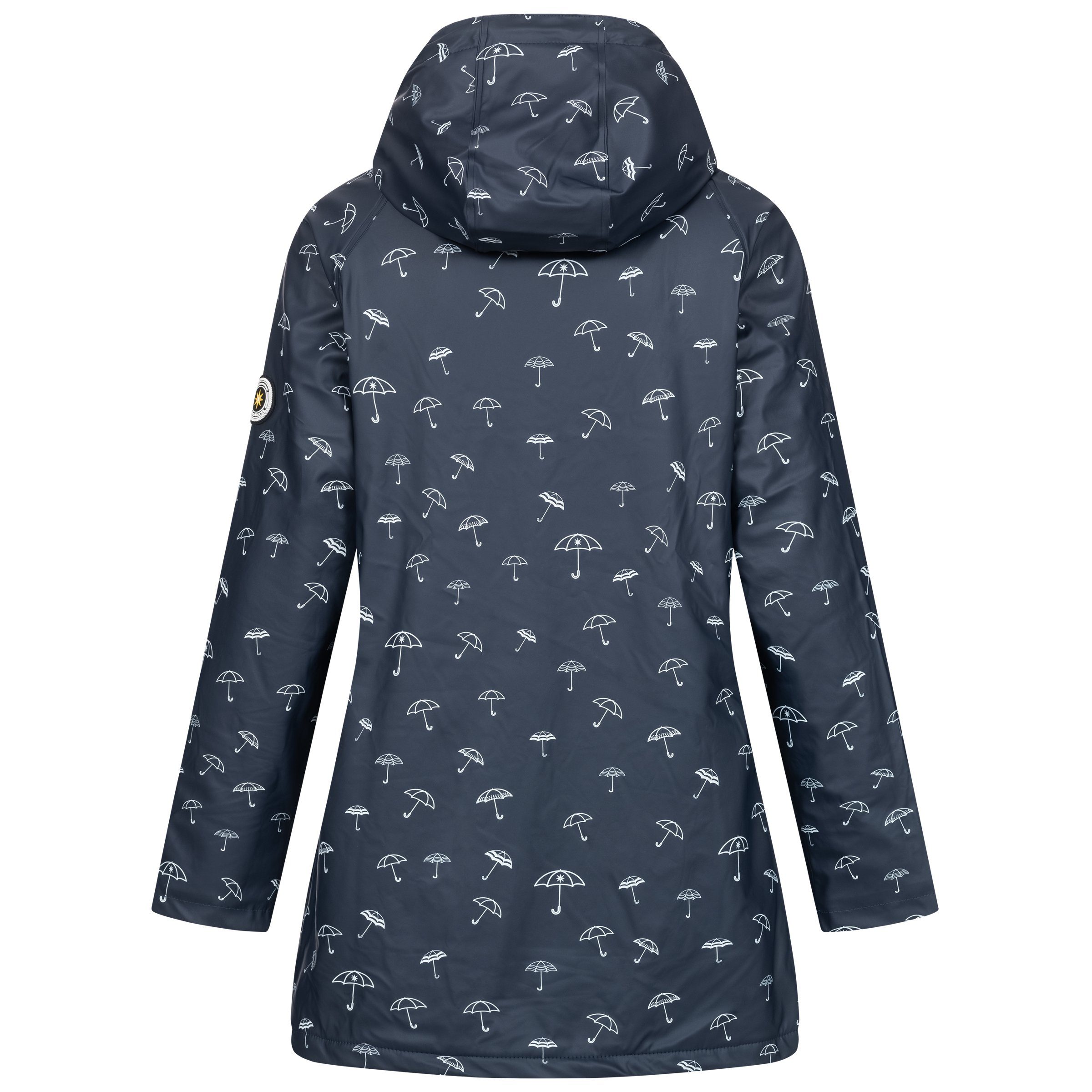 DEPROC Active Großen #ankerglutmeer in CS Regenjacke erhältlich Friesennerz auch WOMEN navy Größen