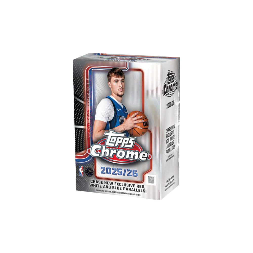 Topps Sammelkarte 2025-26 Topps Chrome Basketball Value Box