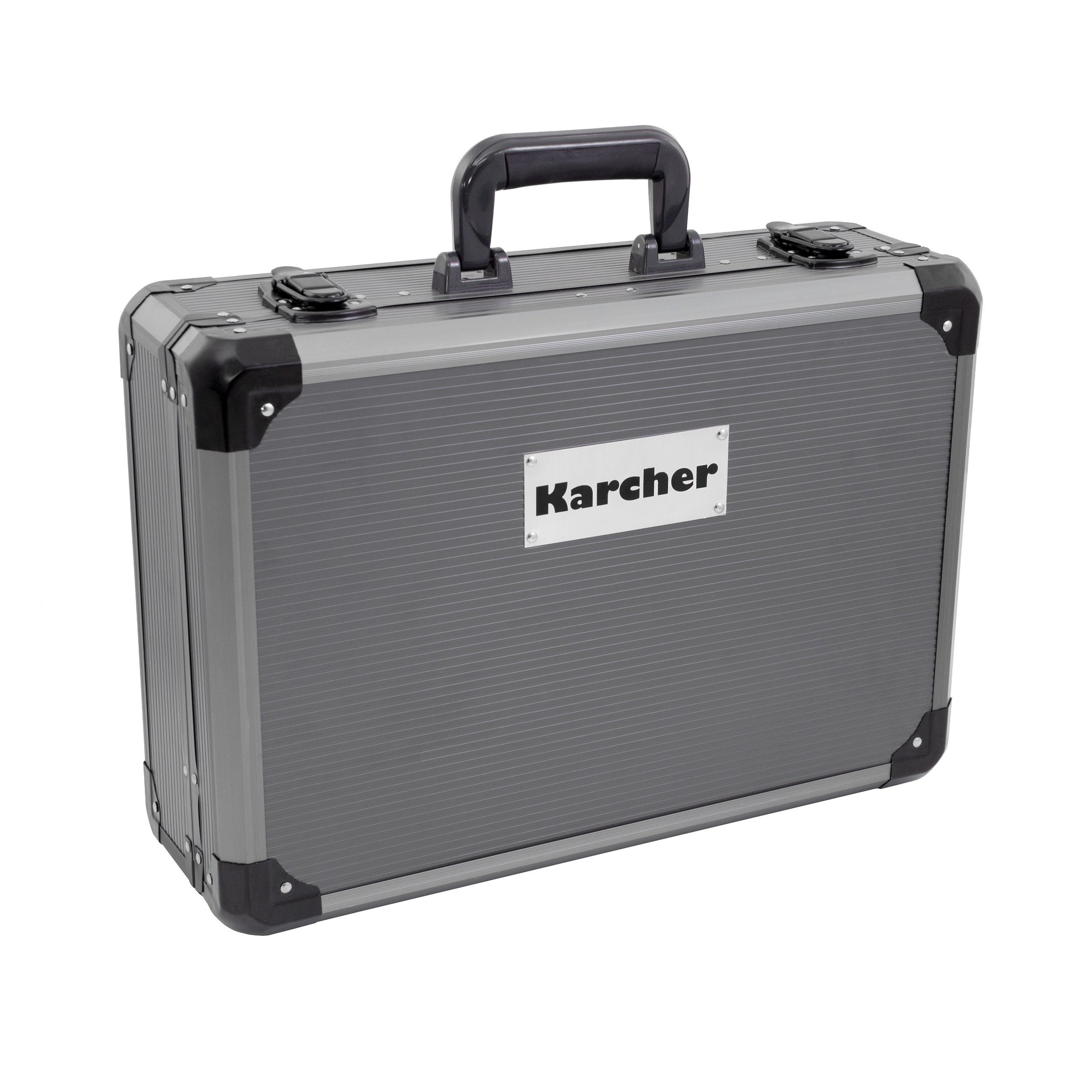 Karcher Werkzeugset 101-teilig, (101-tlg), Werkzeugkoffer, Chrom Vanadium & Karbonstahl, im Koffer