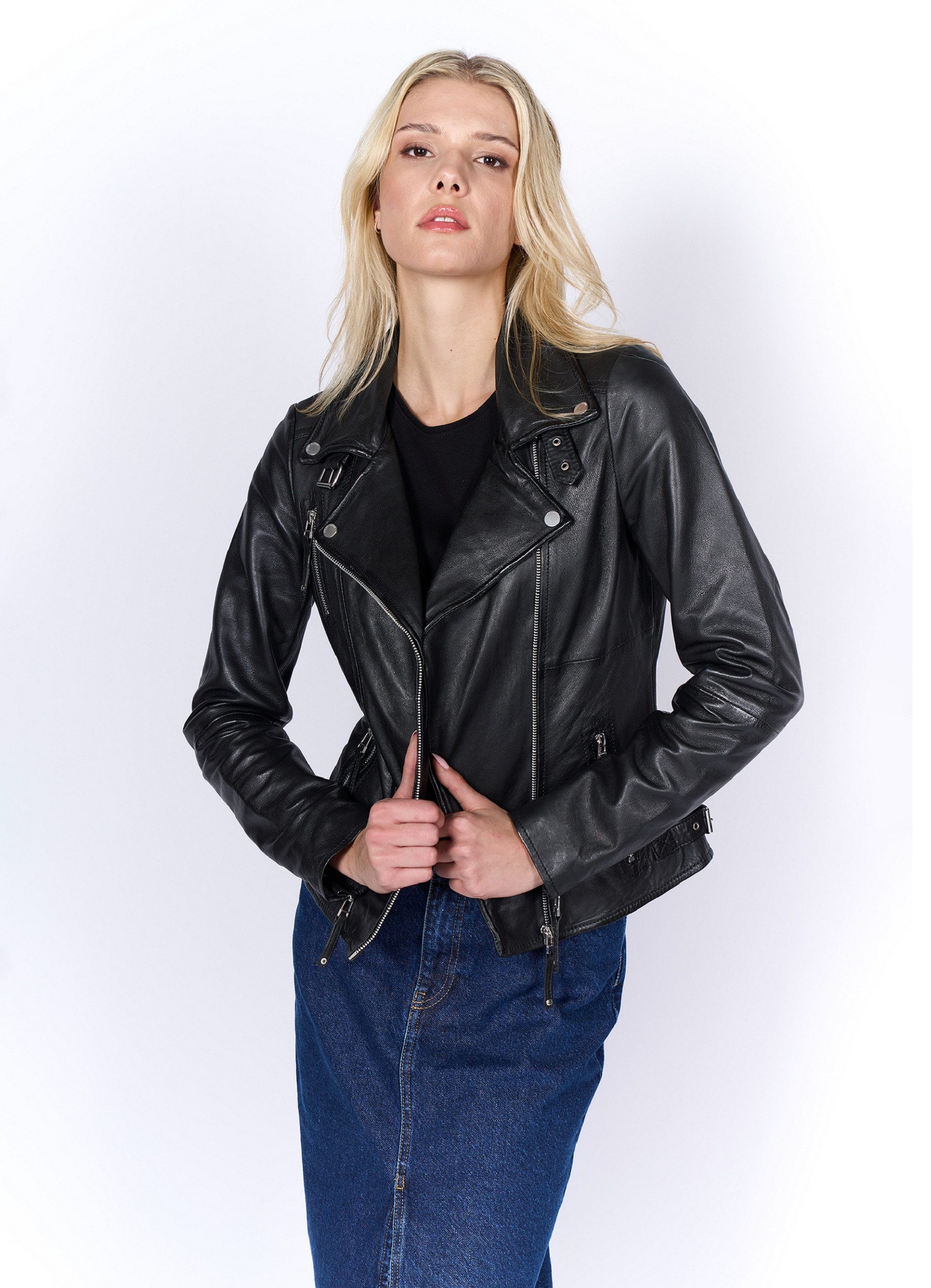 Freaky Nation Lederjacke Biker Princess günstig online kaufen